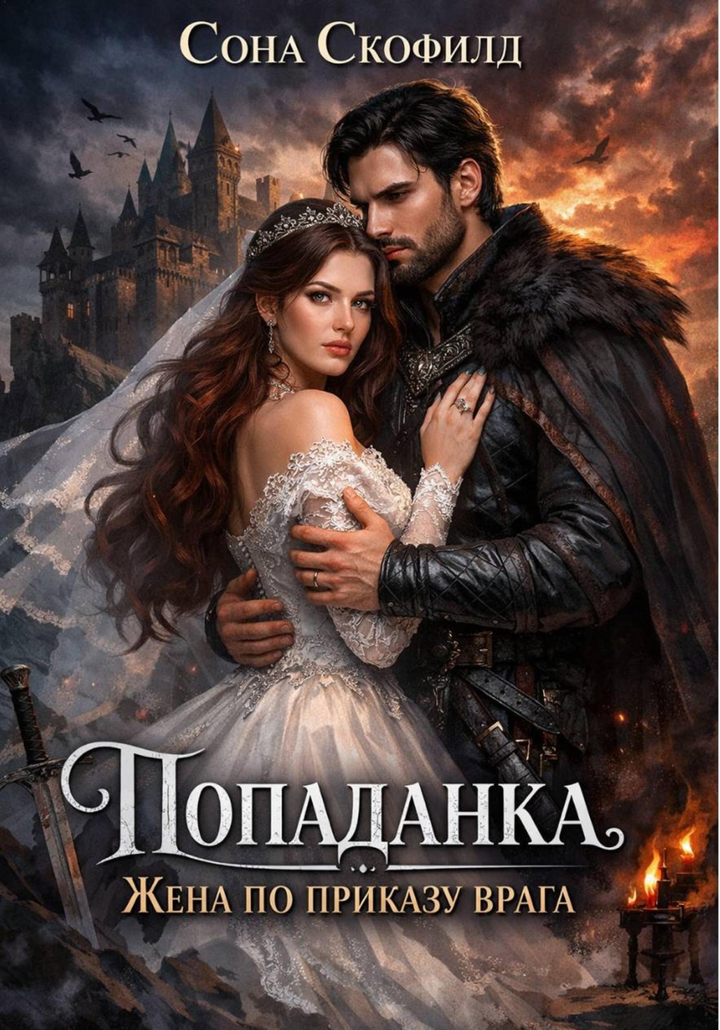 Обложка книги «Попаданка. Жена по приказу врага»