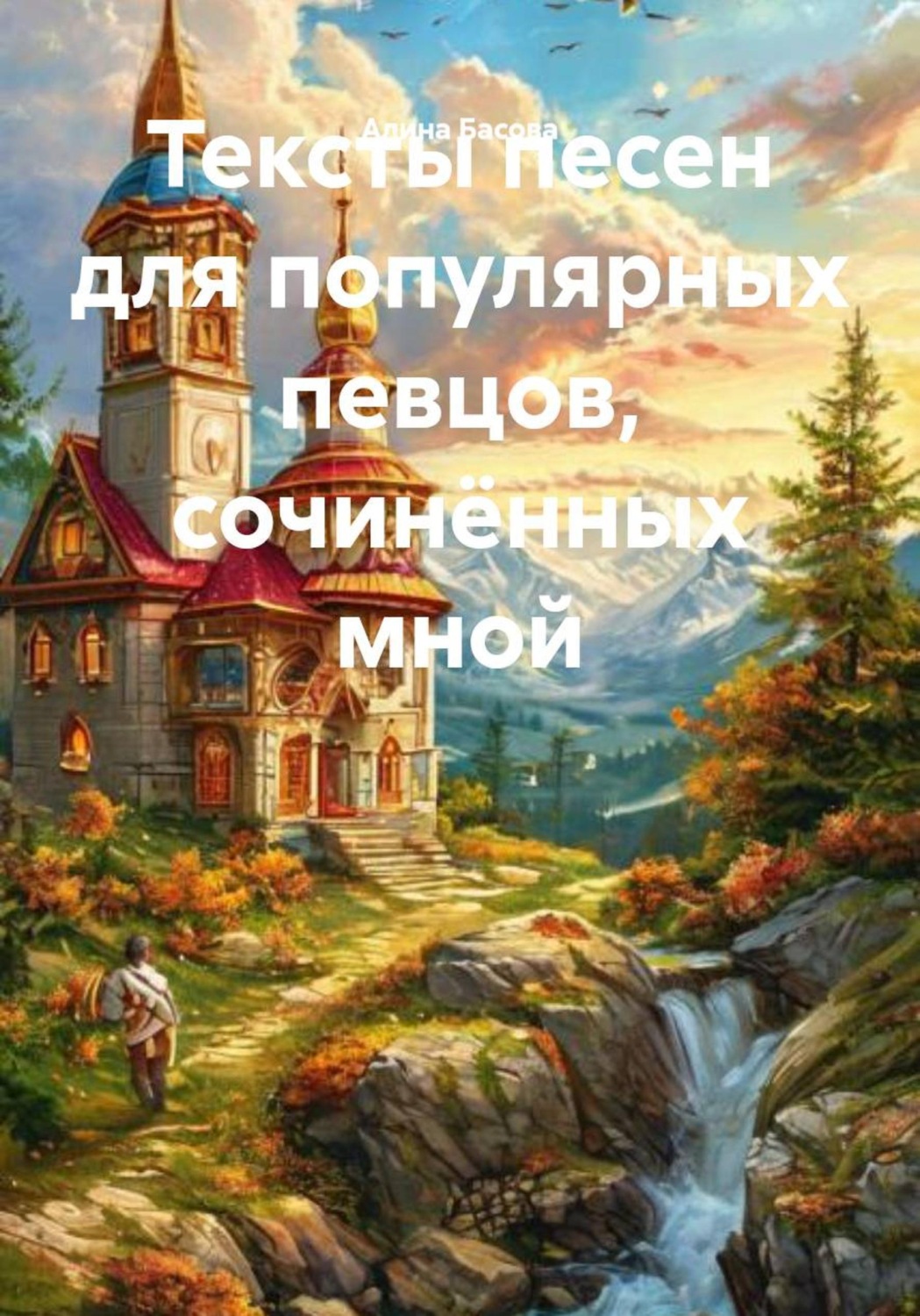 Обложка книги «Тексты песен для популярных певцов, сочинённых мной»