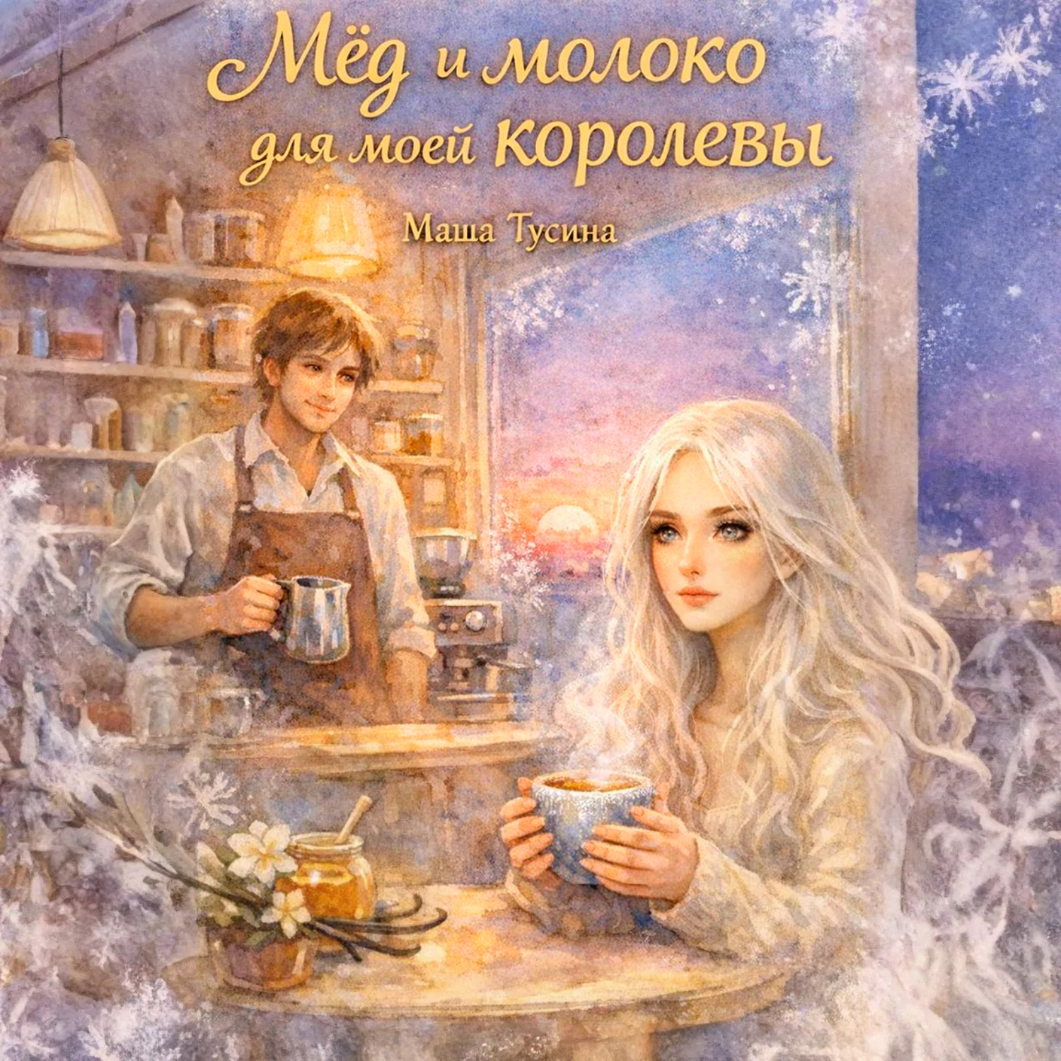 Обложка книги «Мёд и молоко для моей королевы»