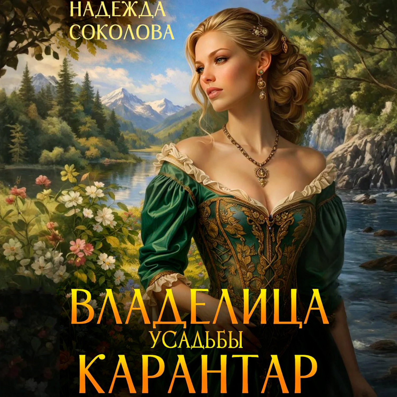 Обложка книги «Владелица усадьбы Карантар»