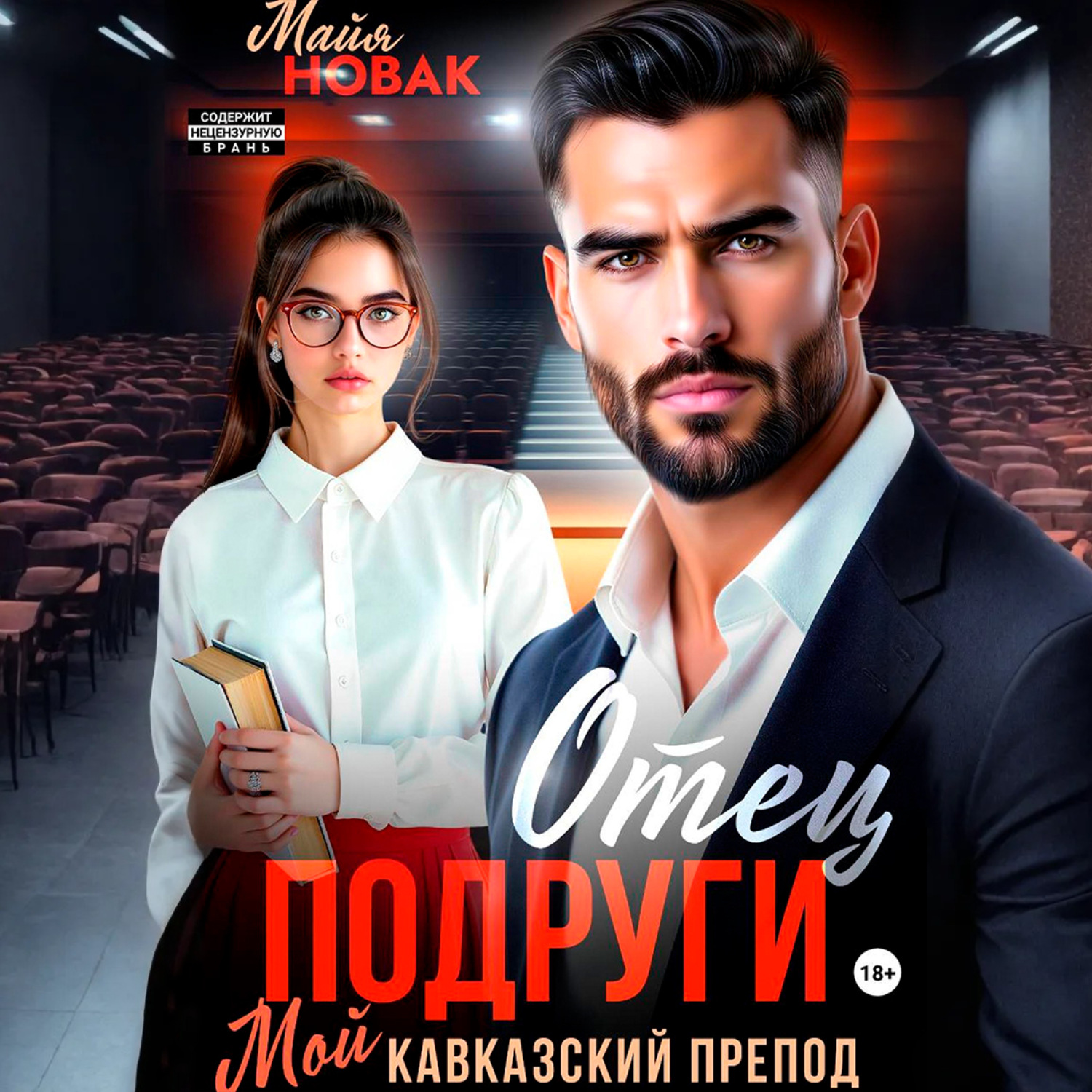 Обложка книги «Отец подруги. Мой кавказский препод»