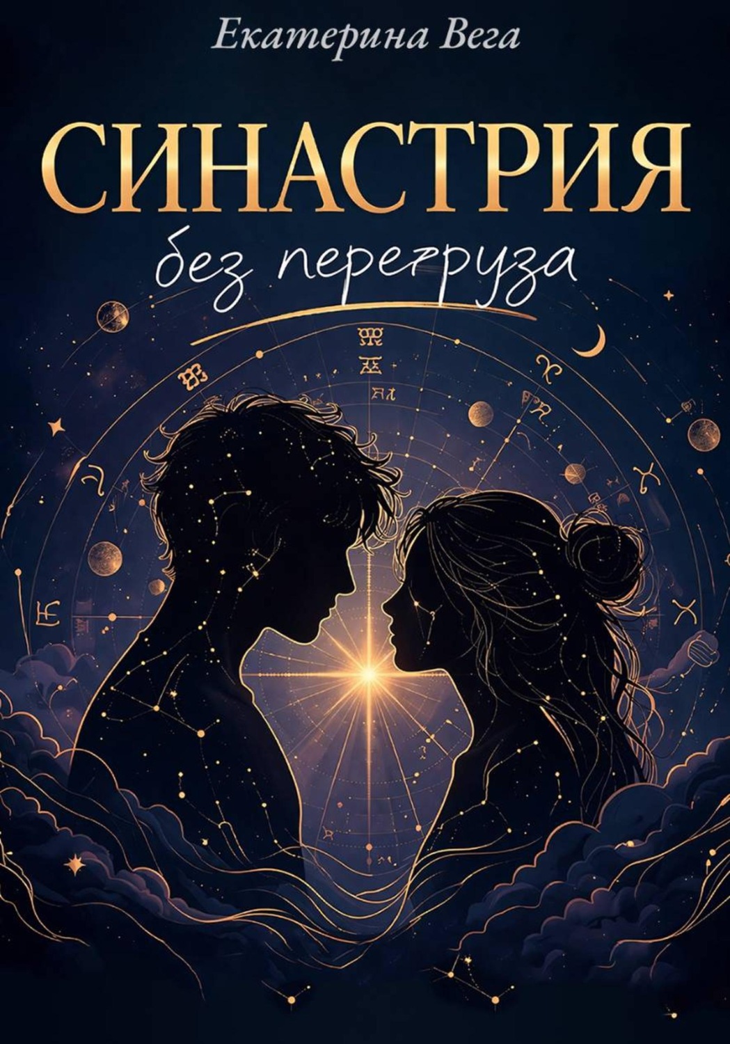 Обложка книги «Синастрия без перегруза»