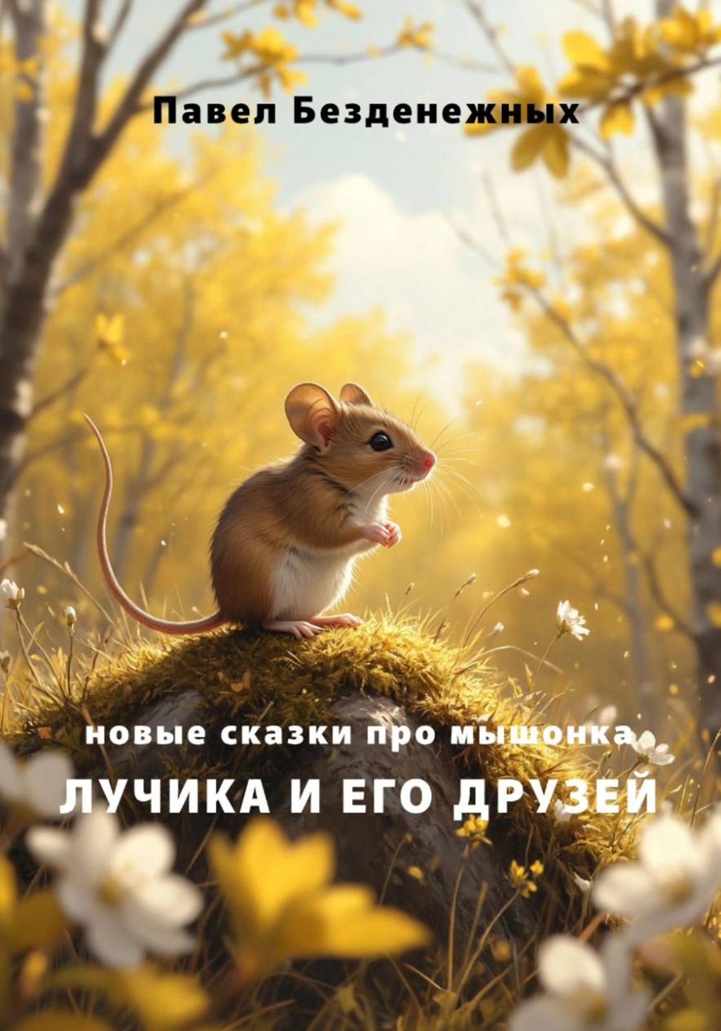 Обложка книги «Новые сказки про мышонка Лучика и его друзей»