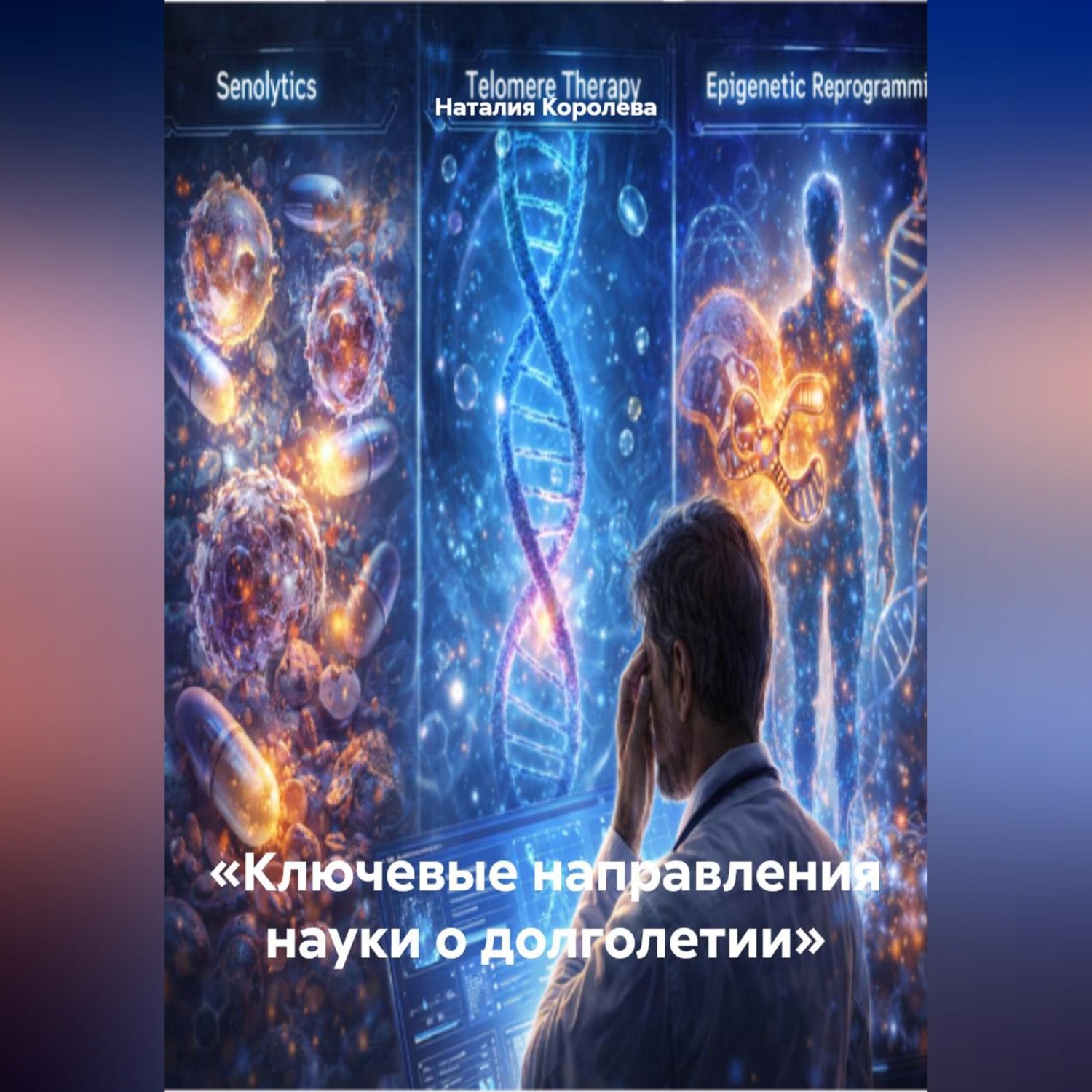 Обложка книги ««Ключевые направления науки о долголетии»»