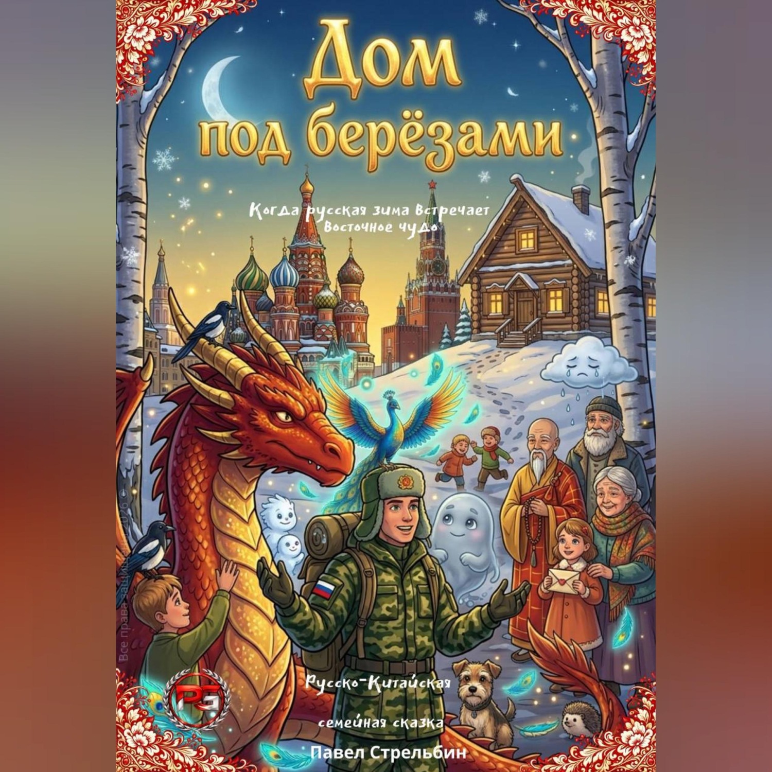 Обложка книги «Дом под берёзами»
