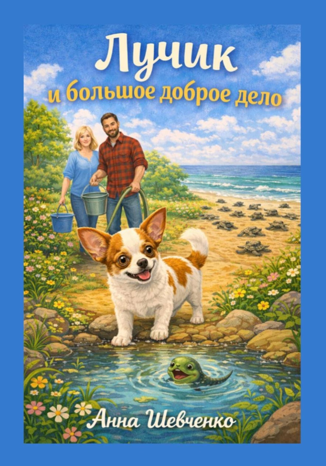 Обложка книги «Лучик и большое доброе дело»