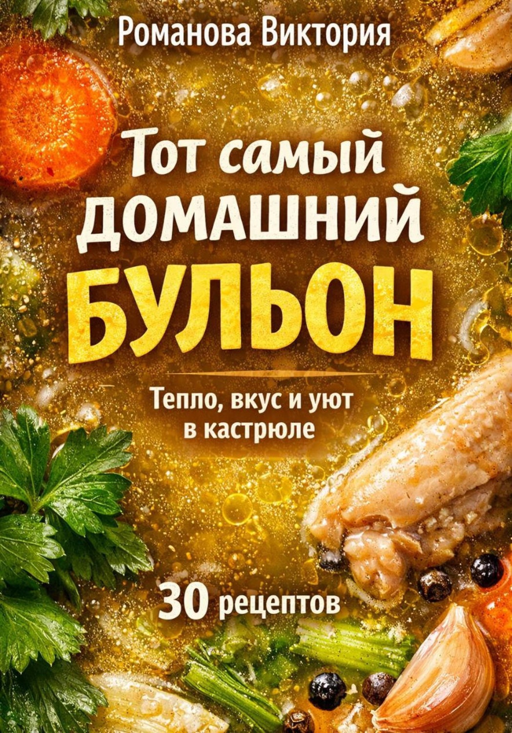 Обложка книги «Тот самый домашний бульон: тепло, вкус и уют в кастрюле»