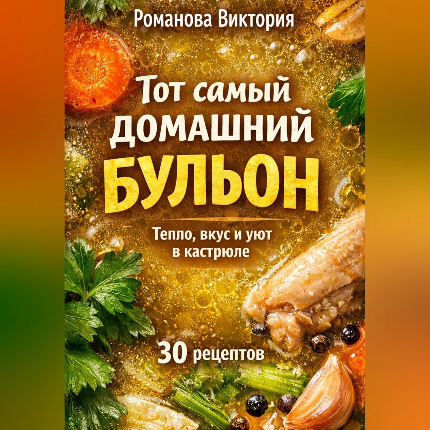 Обложка книги «Тот самый домашний бульон: тепло, вкус и уют в кастрюле»