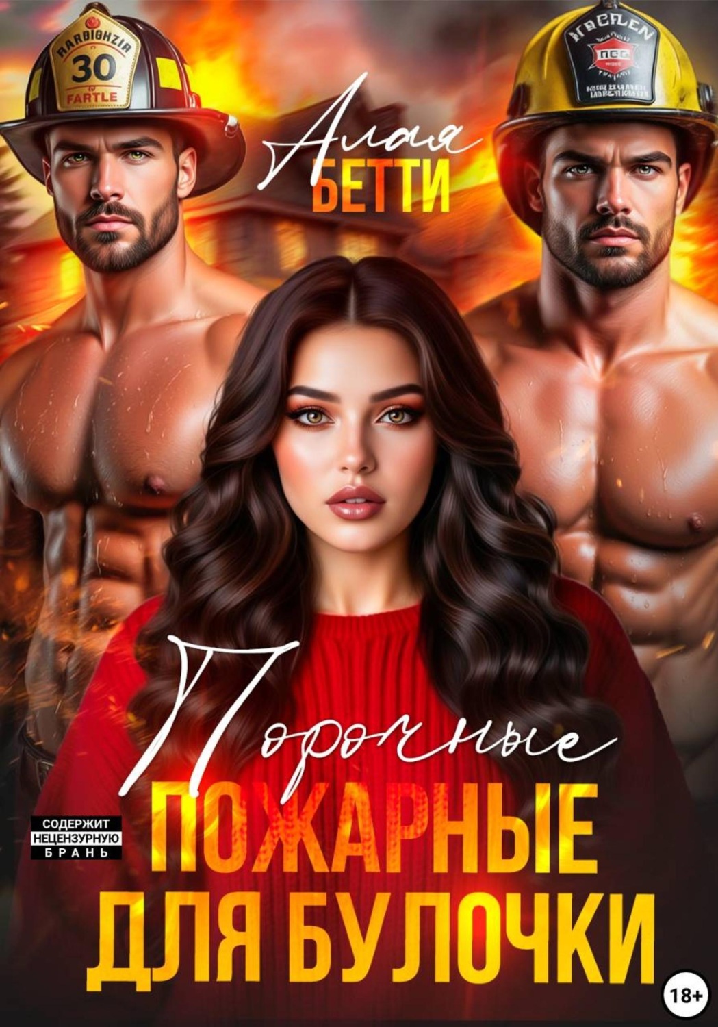 Обложка книги «Порочные пожарные для булочки»