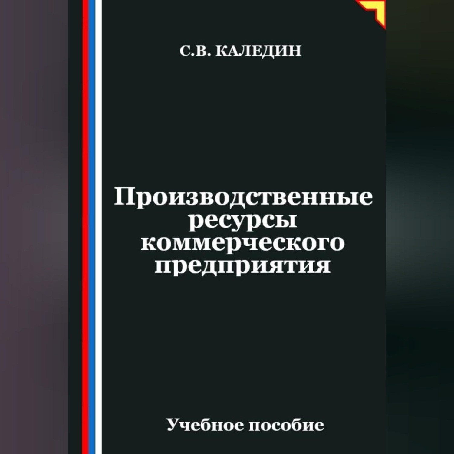 Обложка книги «Производственные ресурсы коммерческого предприятия»