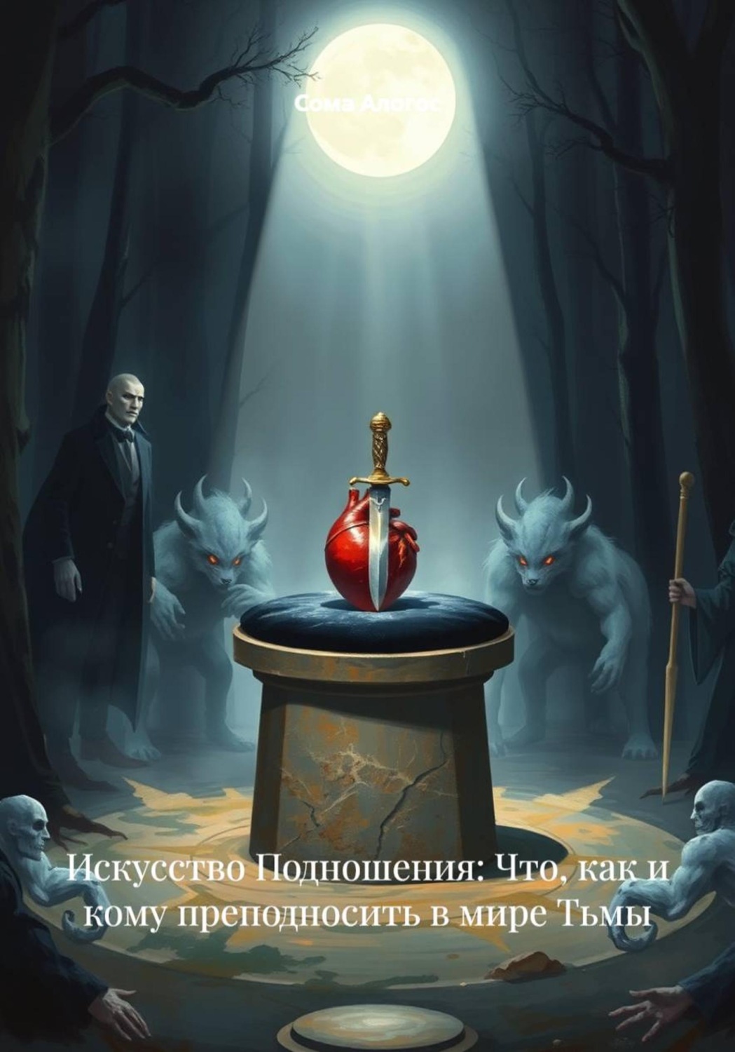 Обложка книги «Искусство Подношения: Что, как и кому преподносить в мире Тьмы»