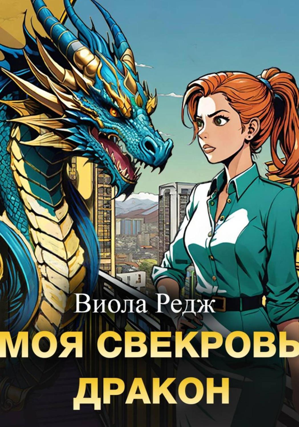 Обложка книги «Моя свекровь дракон»