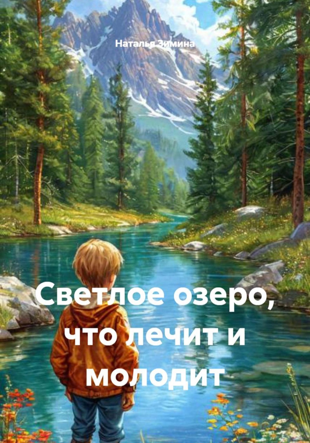 Обложка книги «Светлое озеро, что лечит и молодит»