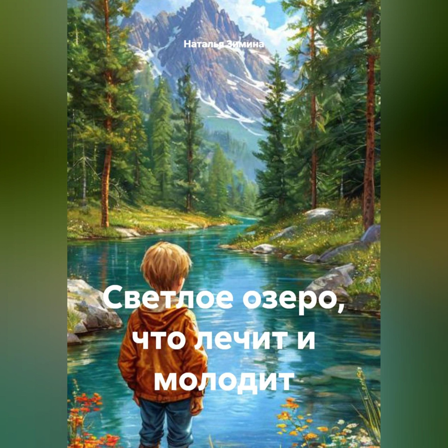Обложка книги «Светлое озеро, что лечит и молодит»