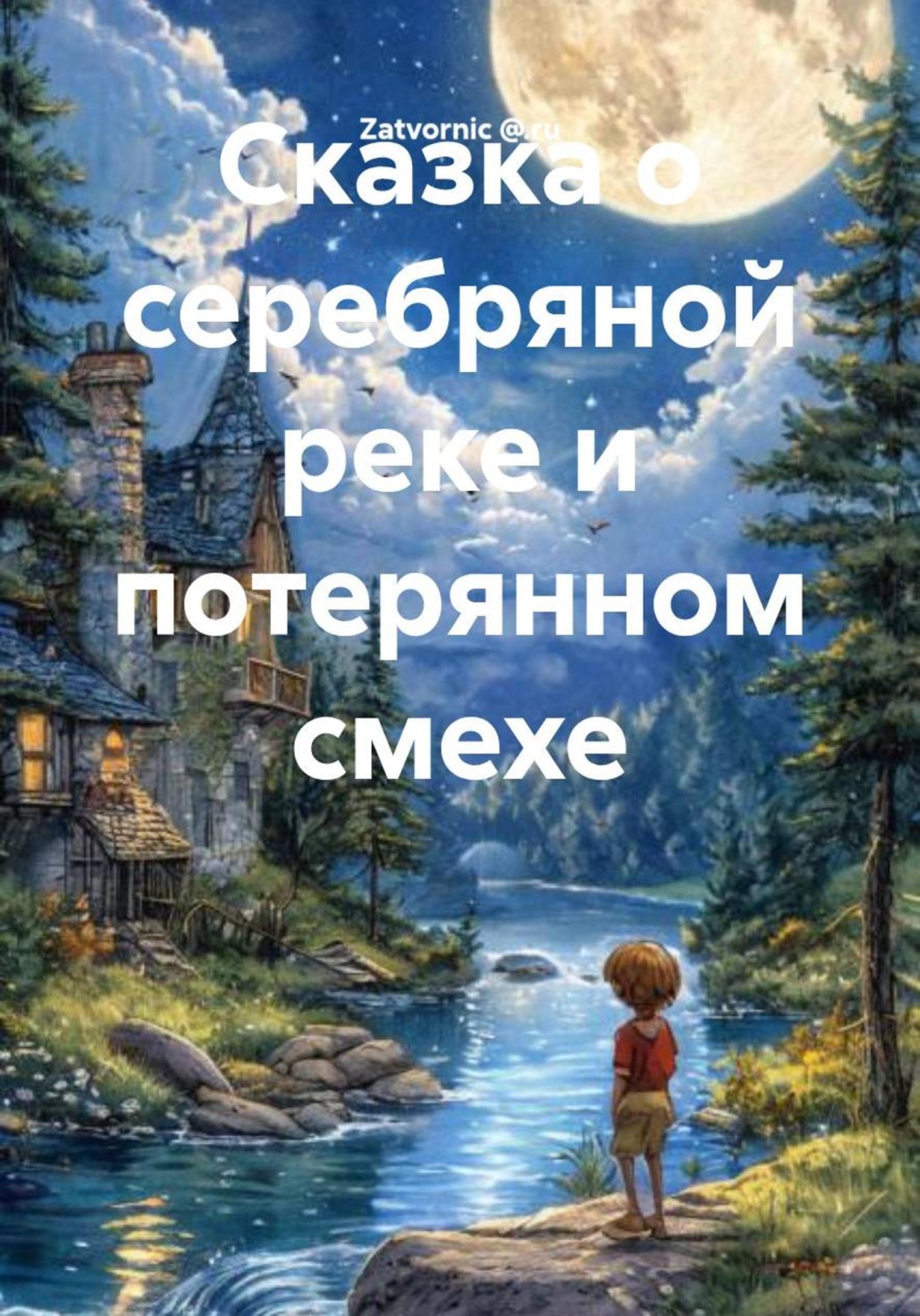 Обложка книги «Сказка о серебряной реке и потерянном смехе»