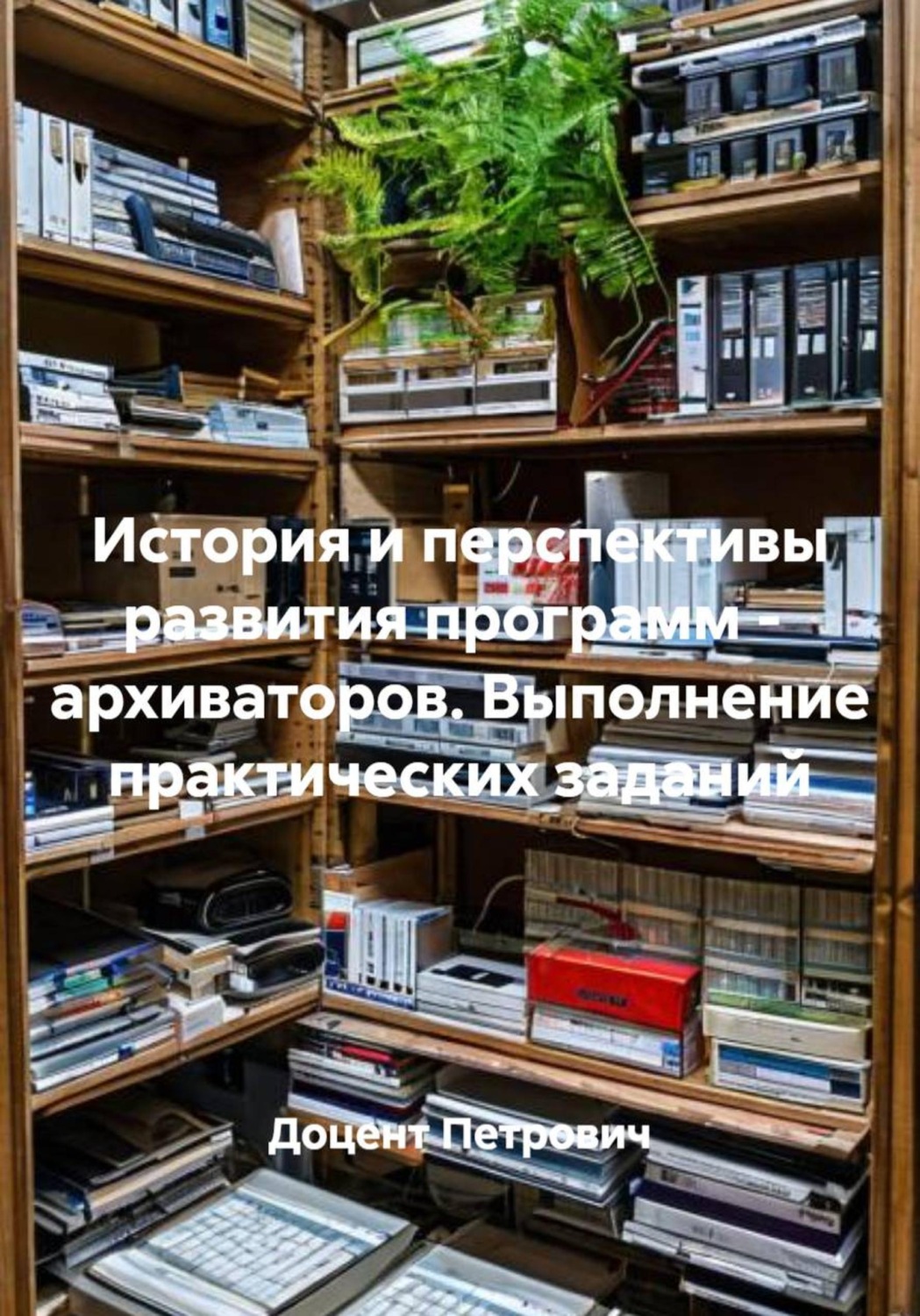 Обложка книги «История и перспективы развития программ - архиваторов. Выполнение практических заданий»