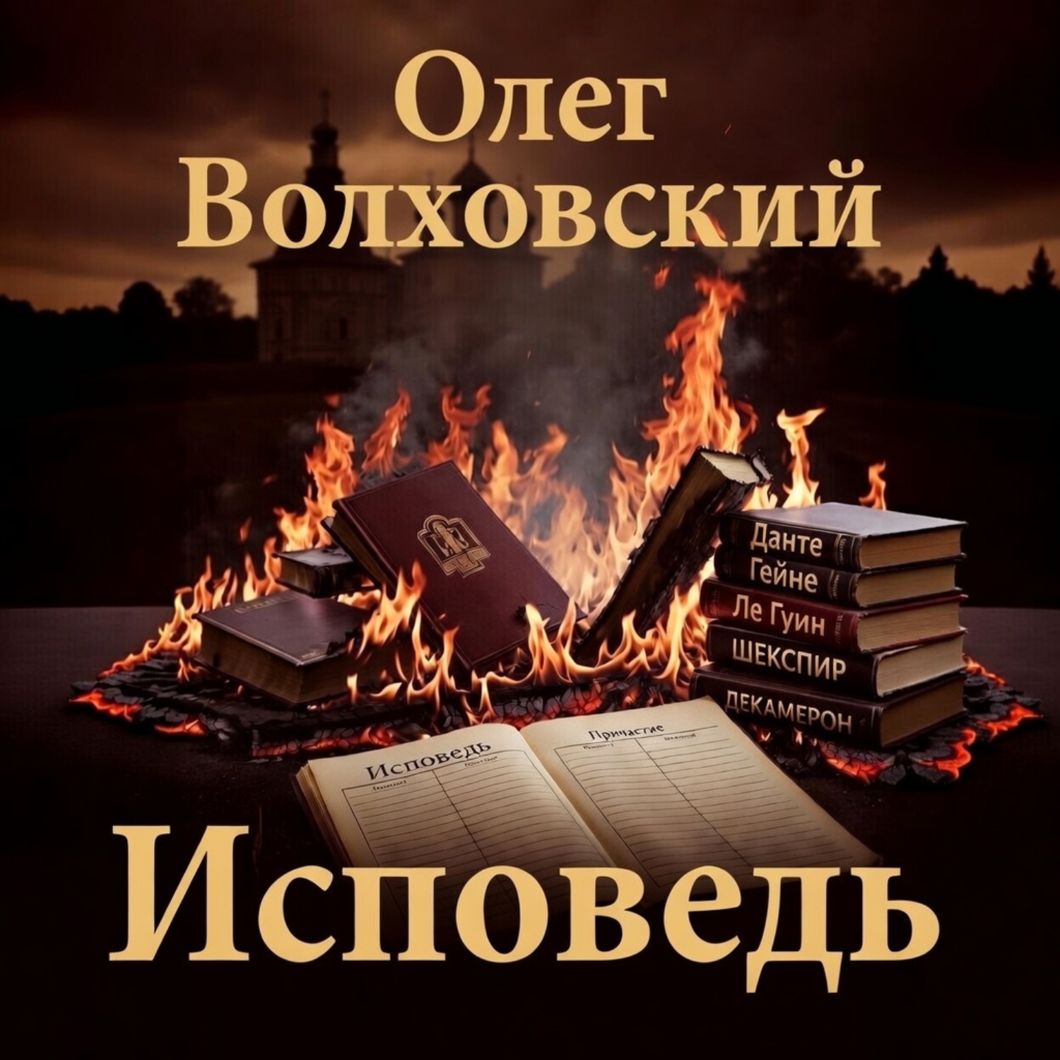 Обложка книги «Исповедь»
