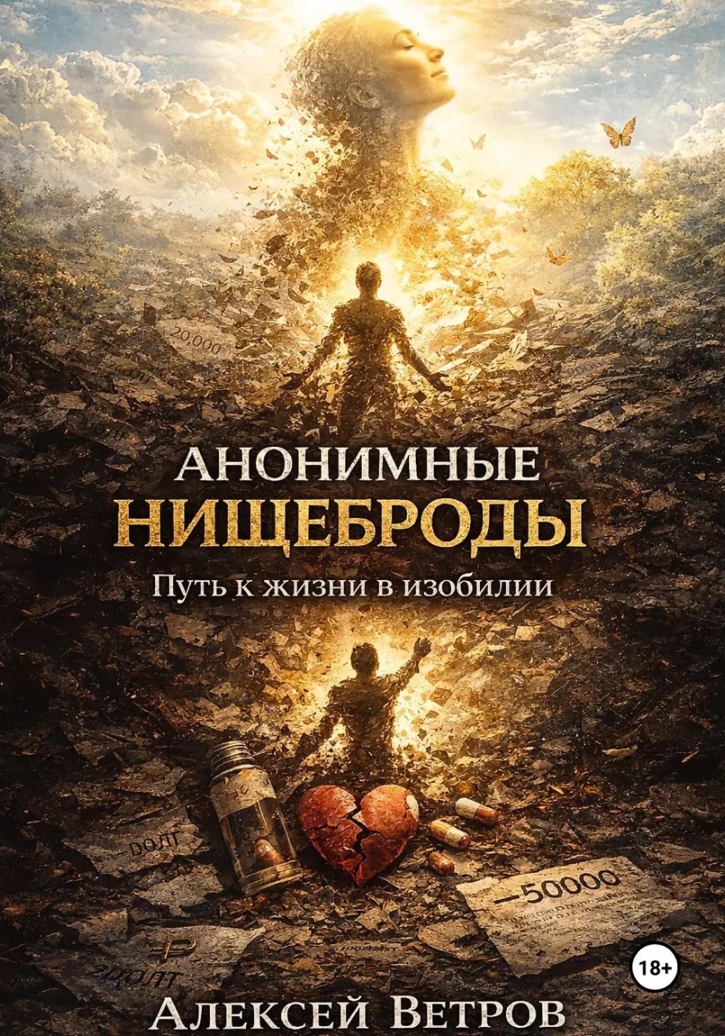 Обложка книги «Анонимные нищеброды. Путь к жизни в изобилии»