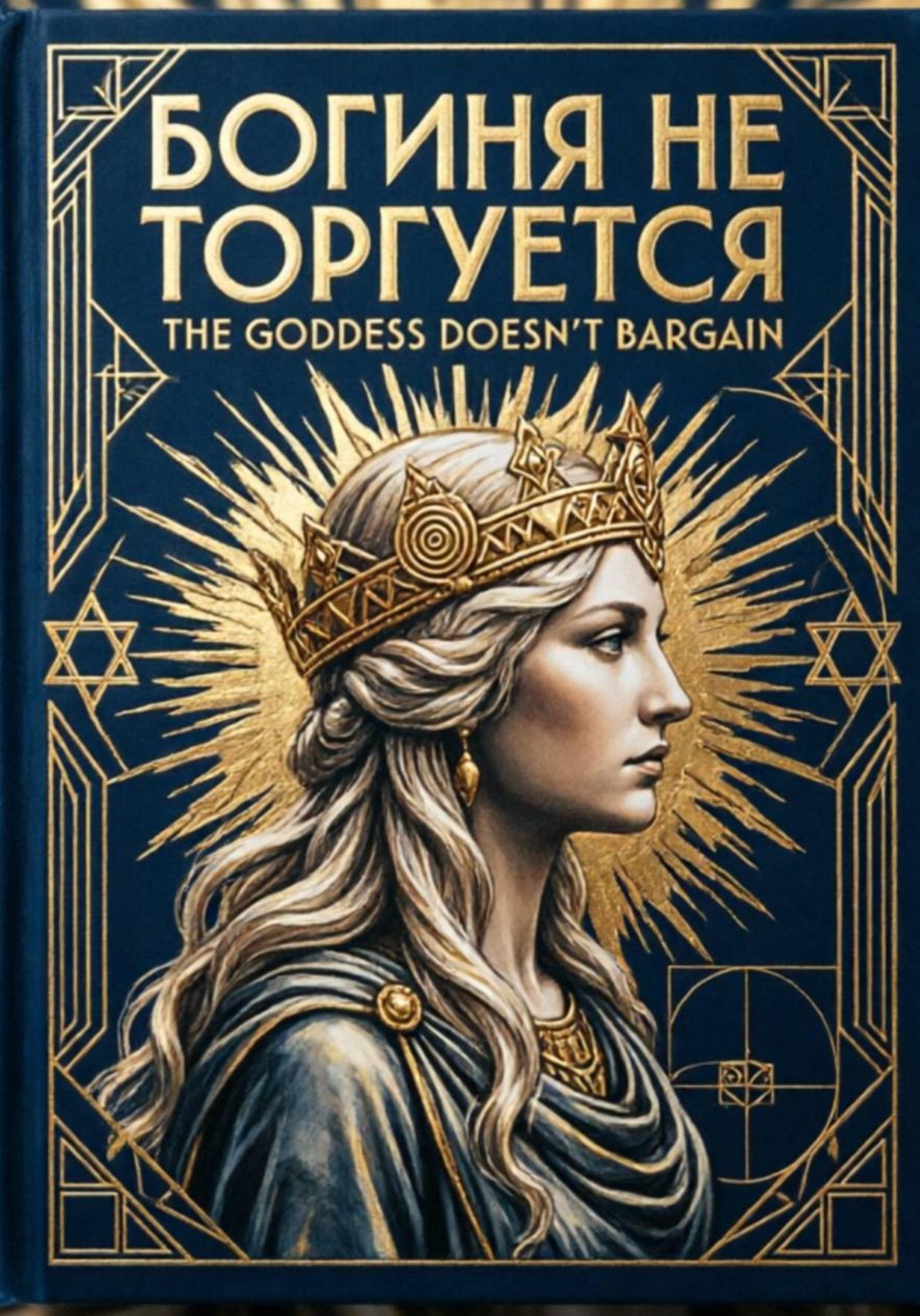 Обложка книги «Богиня не торгуется. The goddess doesn't bargain»