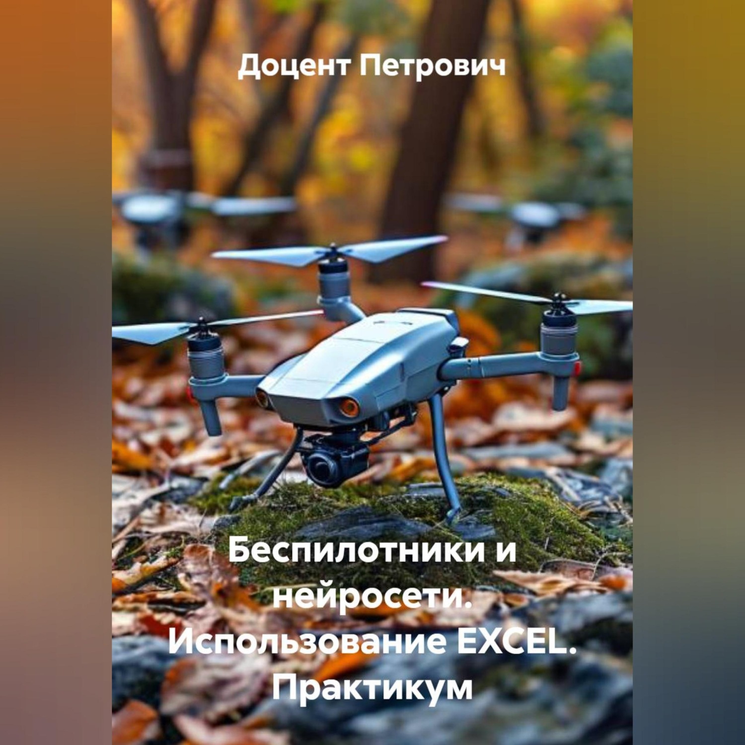 Обложка книги «Беспилотники и нейросети.Использование EXCEL»