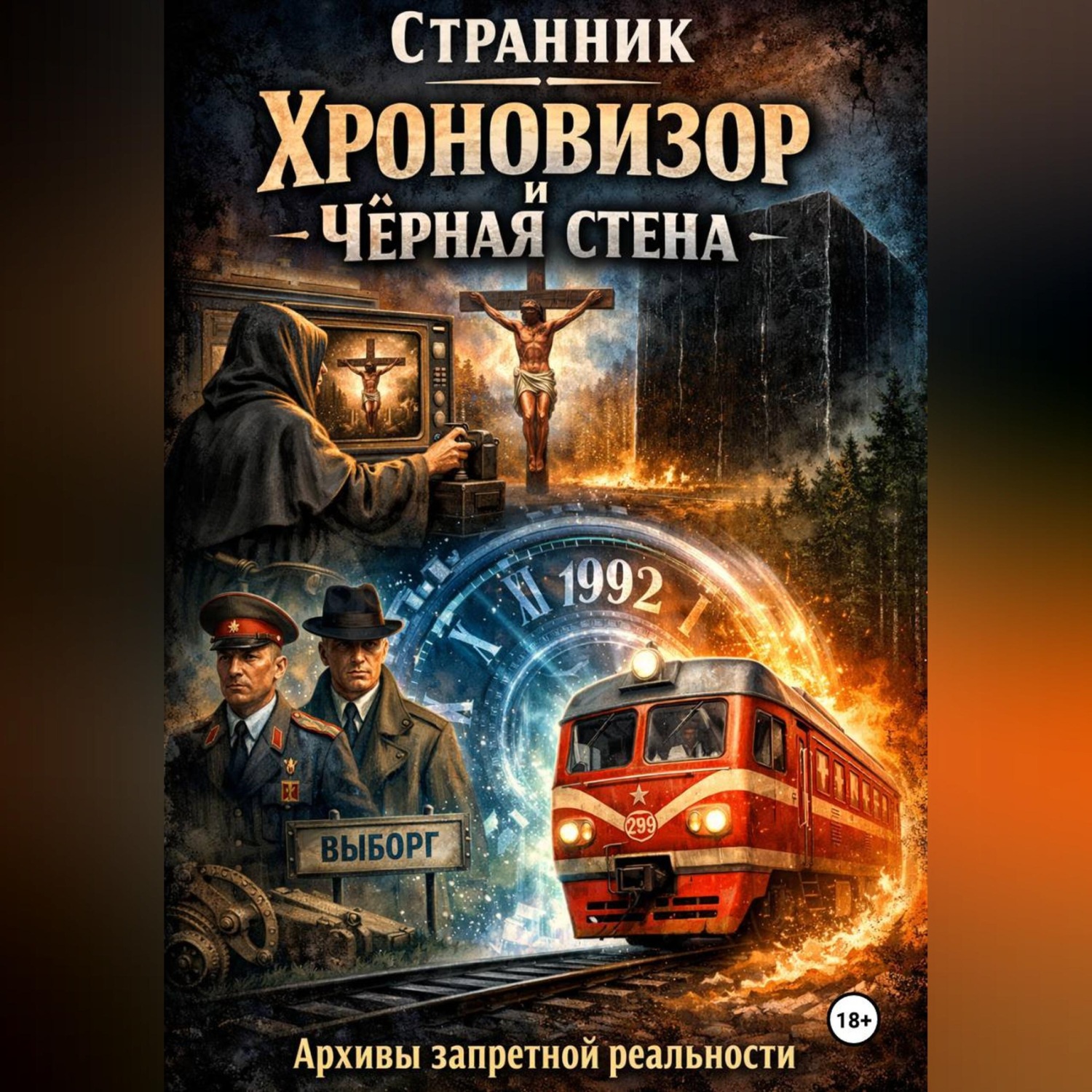 Обложка книги «Хроновизор и Чёрная стена: Архивы запретной реальности»