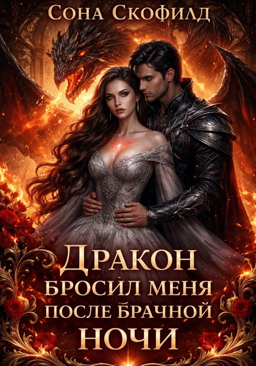 Обложка книги «Дракон бросил меня после брачной ночи»
