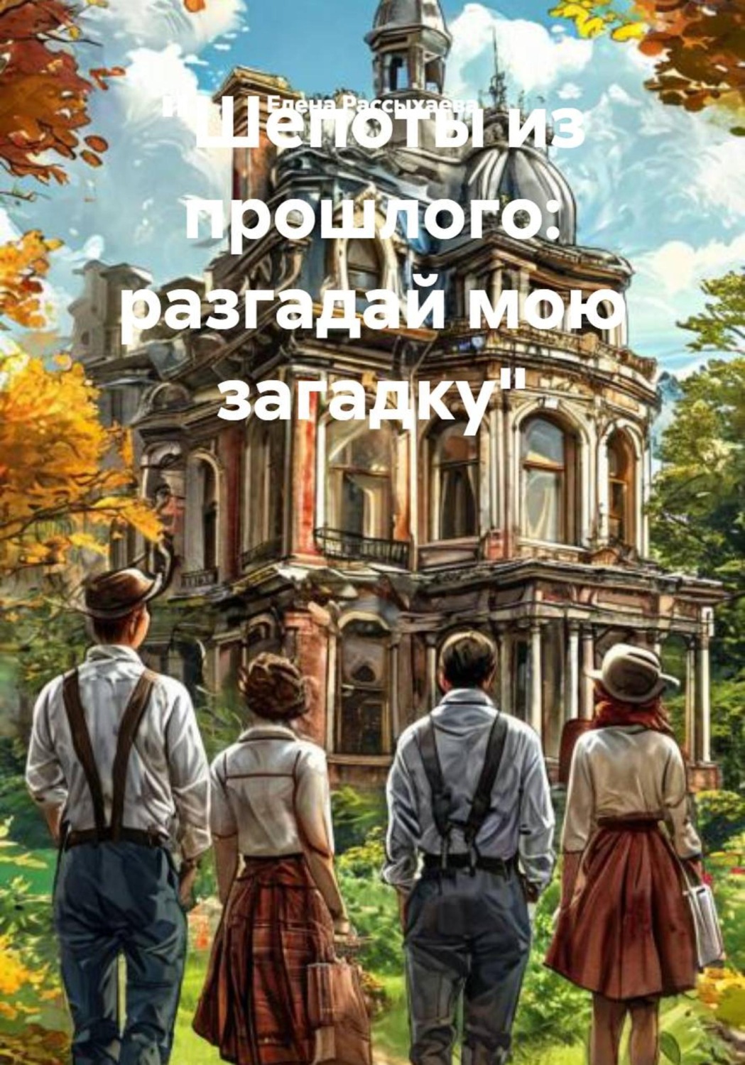 Обложка книги «Шепоты из прошлого: разгадай мою загадку»