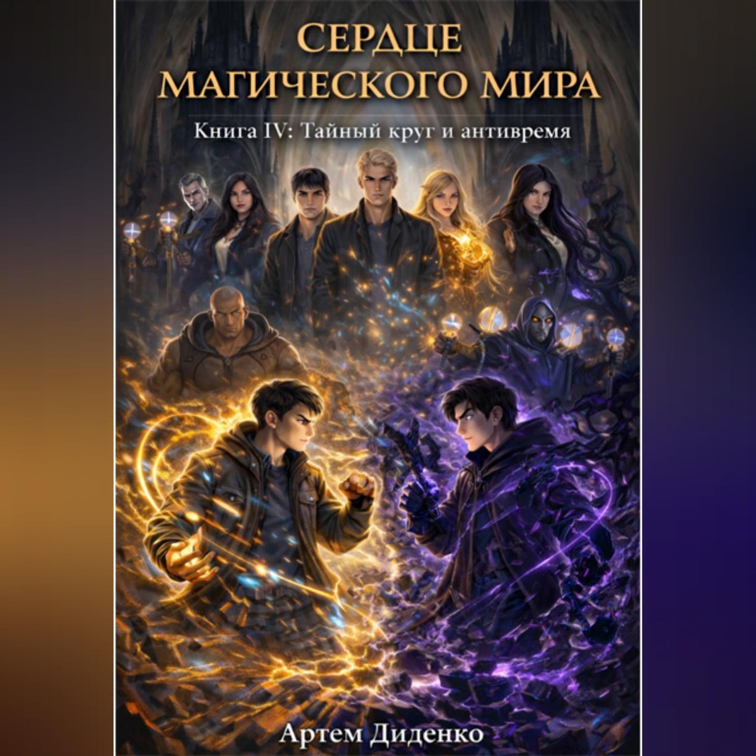 Обложка книги «Сердце магического мира. Книга IV: Тайный круг и антивремя»