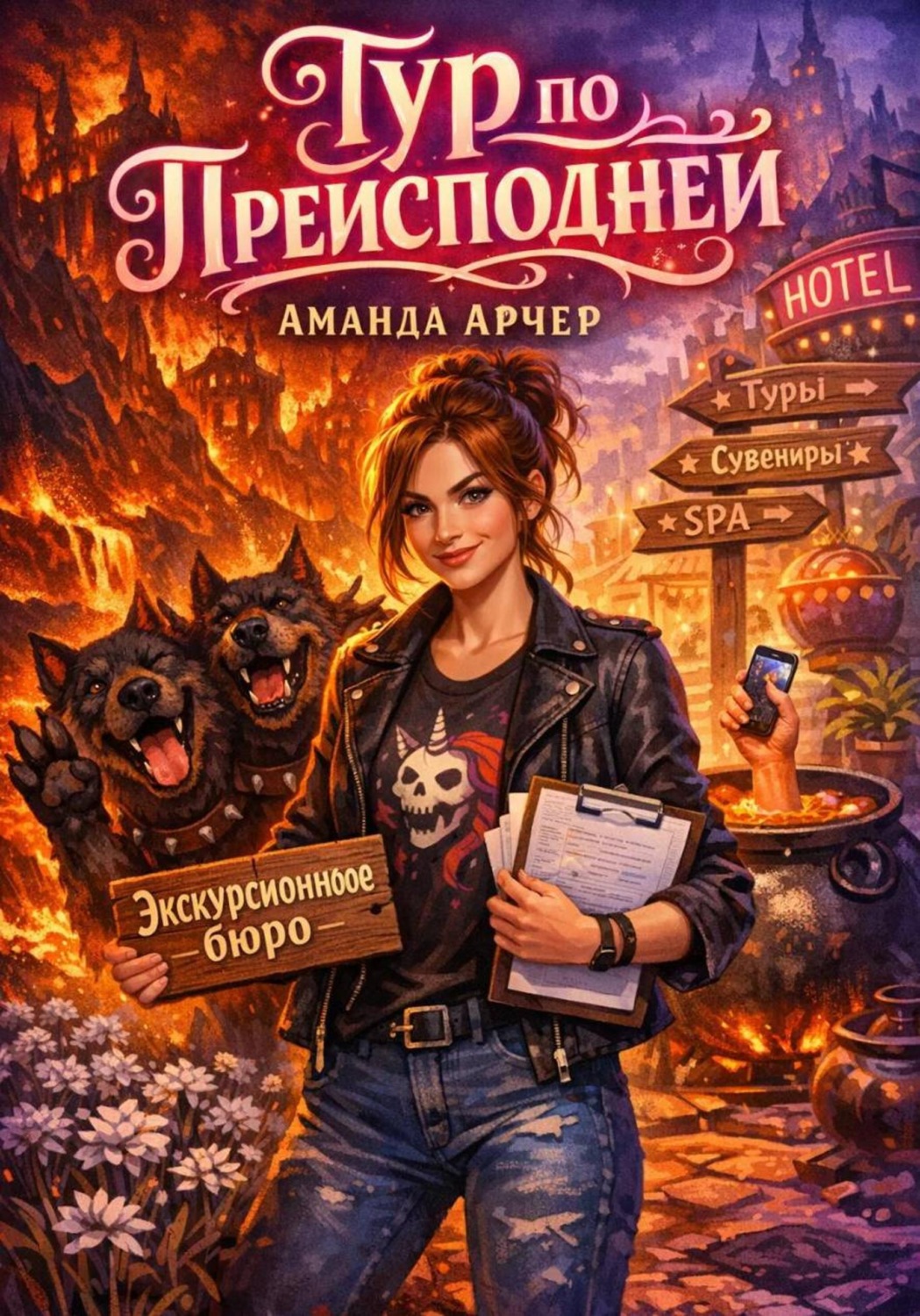 Обложка книги «Тур по Преисподней»