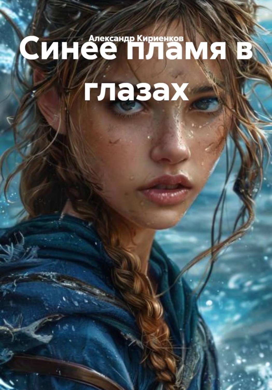 Обложка книги «Синее пламя в глазах»
