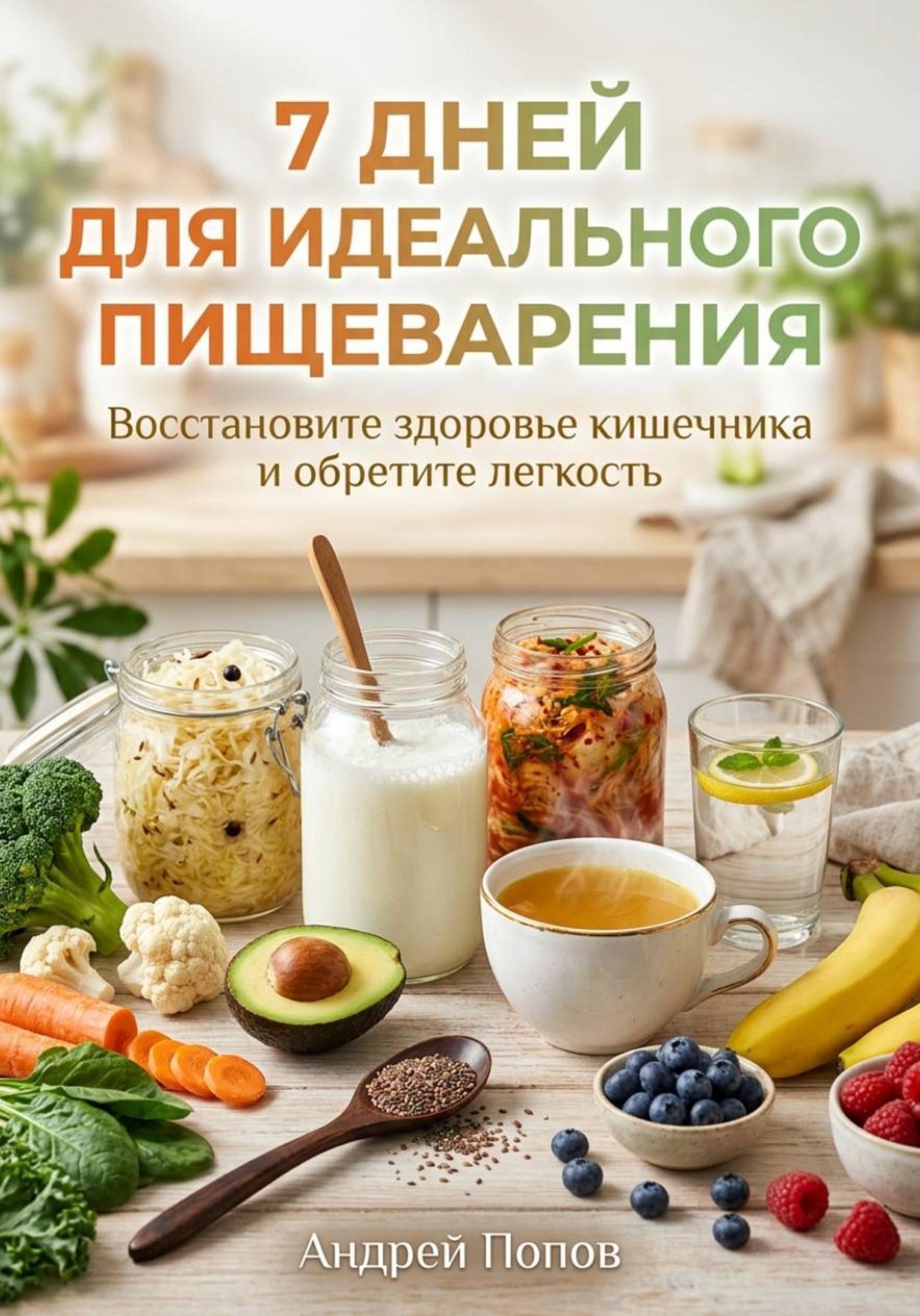Обложка книги «7 дней для идеального пищеварения»