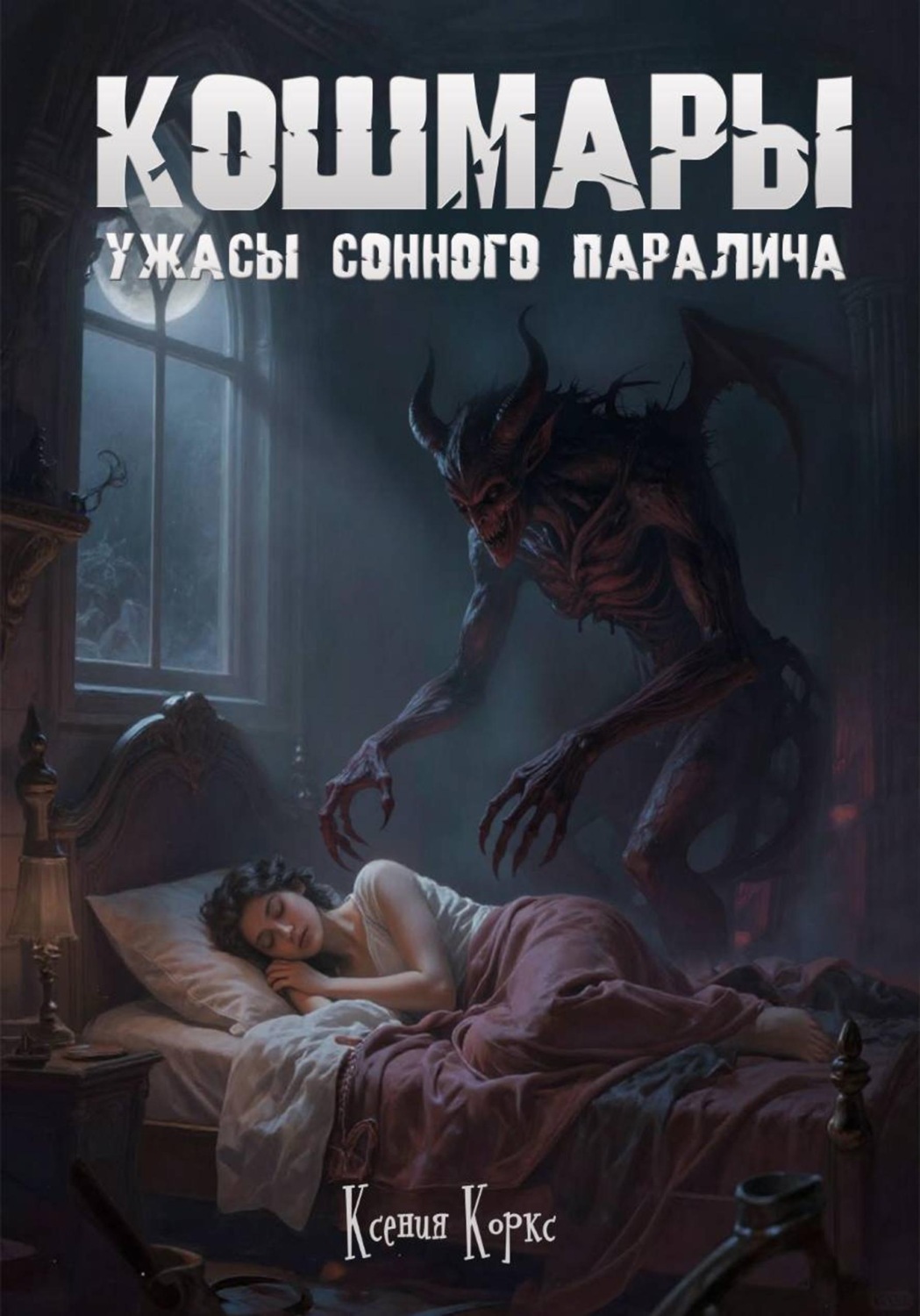 Обложка книги «Кошмары. Ужасы сонного паралича.»