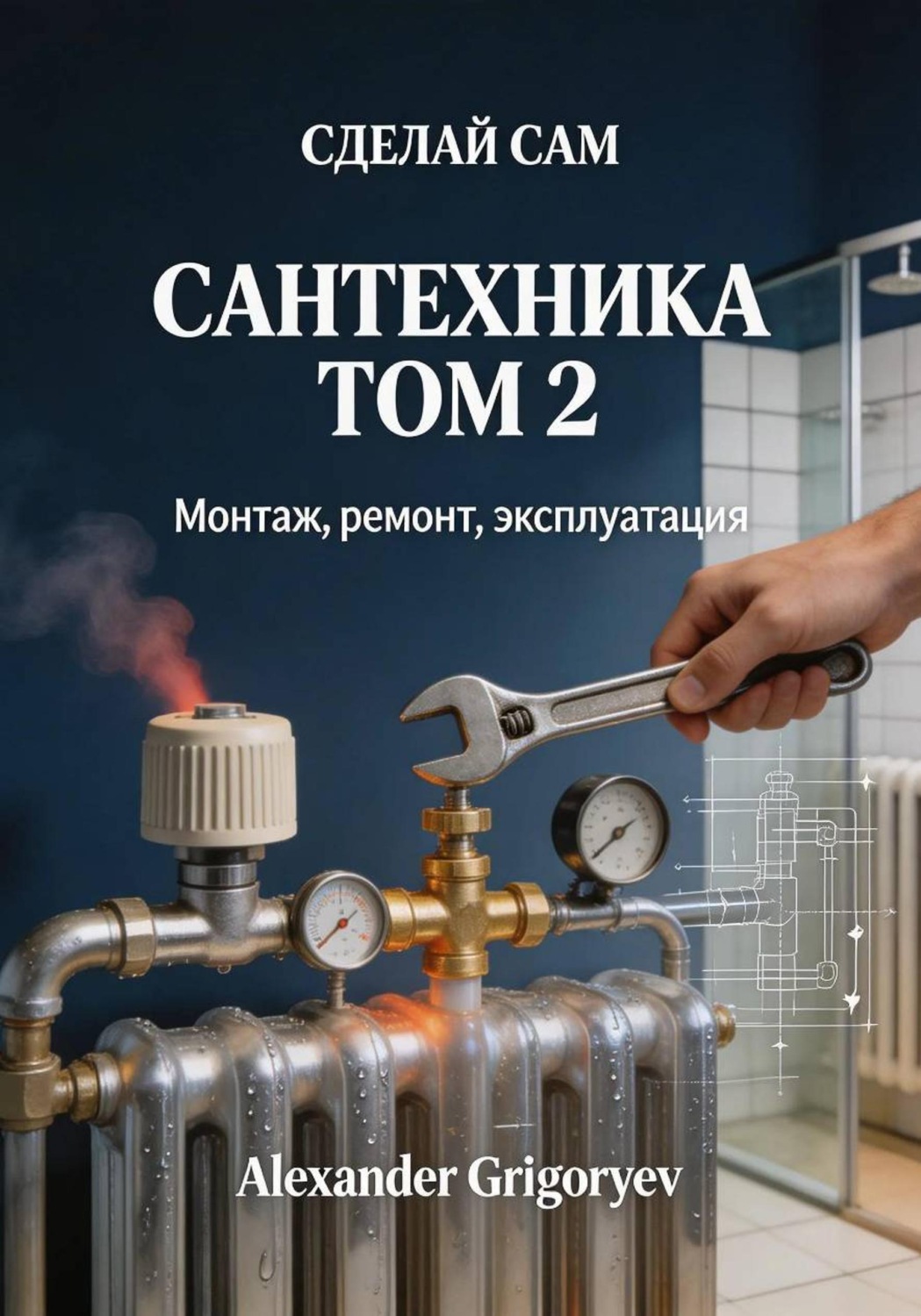 Обложка книги «Сантехника. Том 2. Монтаж, ремонт, эксплуатация»