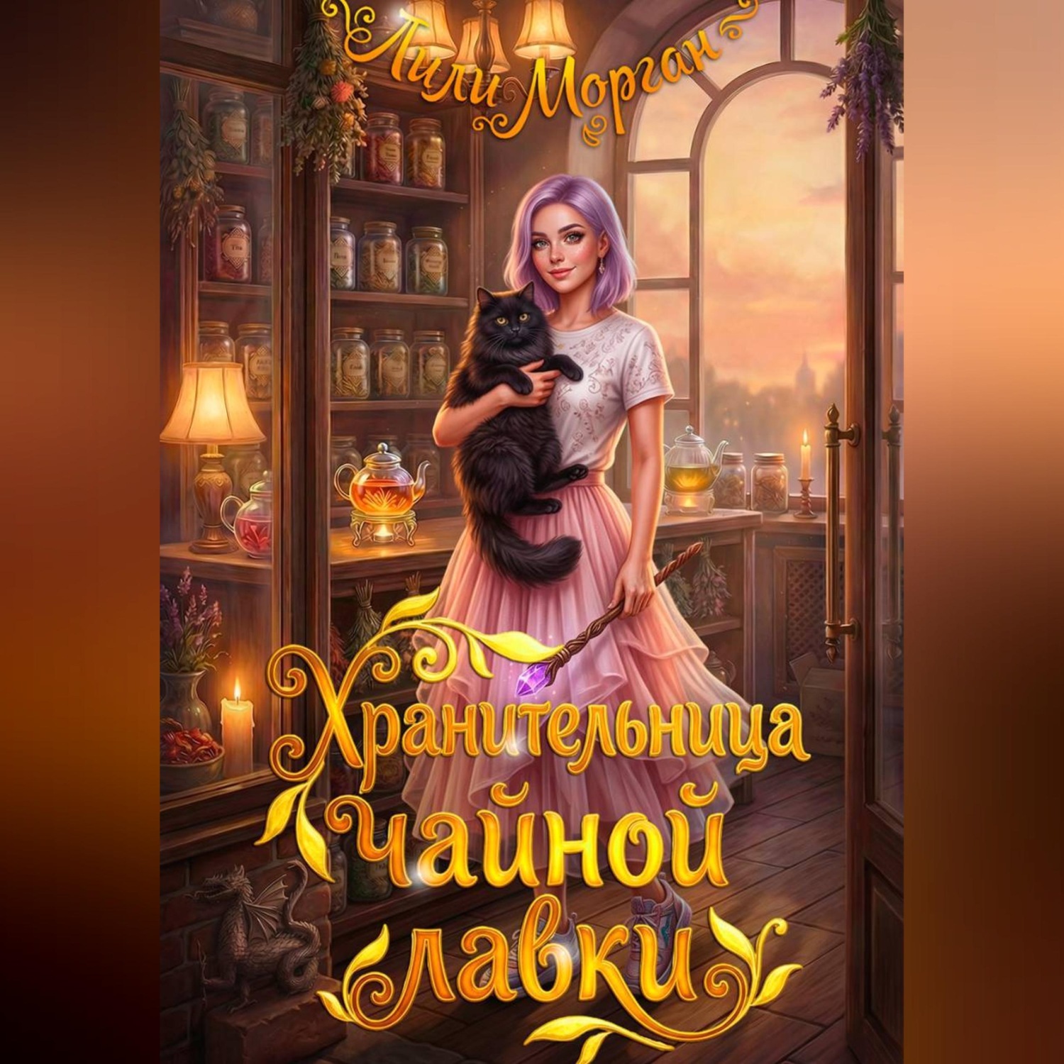 Обложка книги «Хранительница чайной лавки»