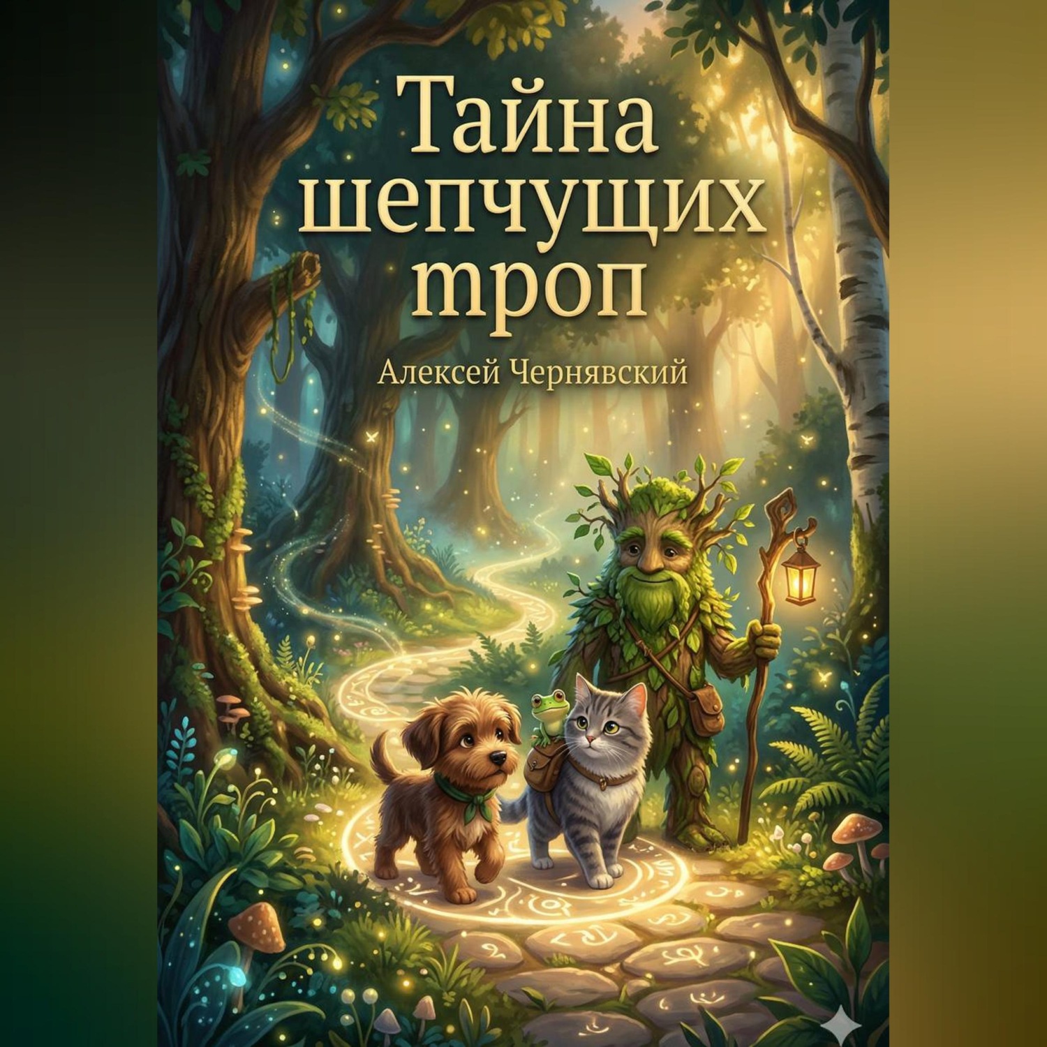 Обложка книги «Тайна шепчущих троп»