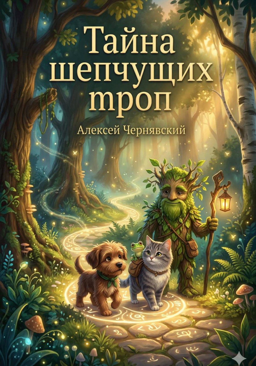 Обложка книги «Тайна шепчущих троп»