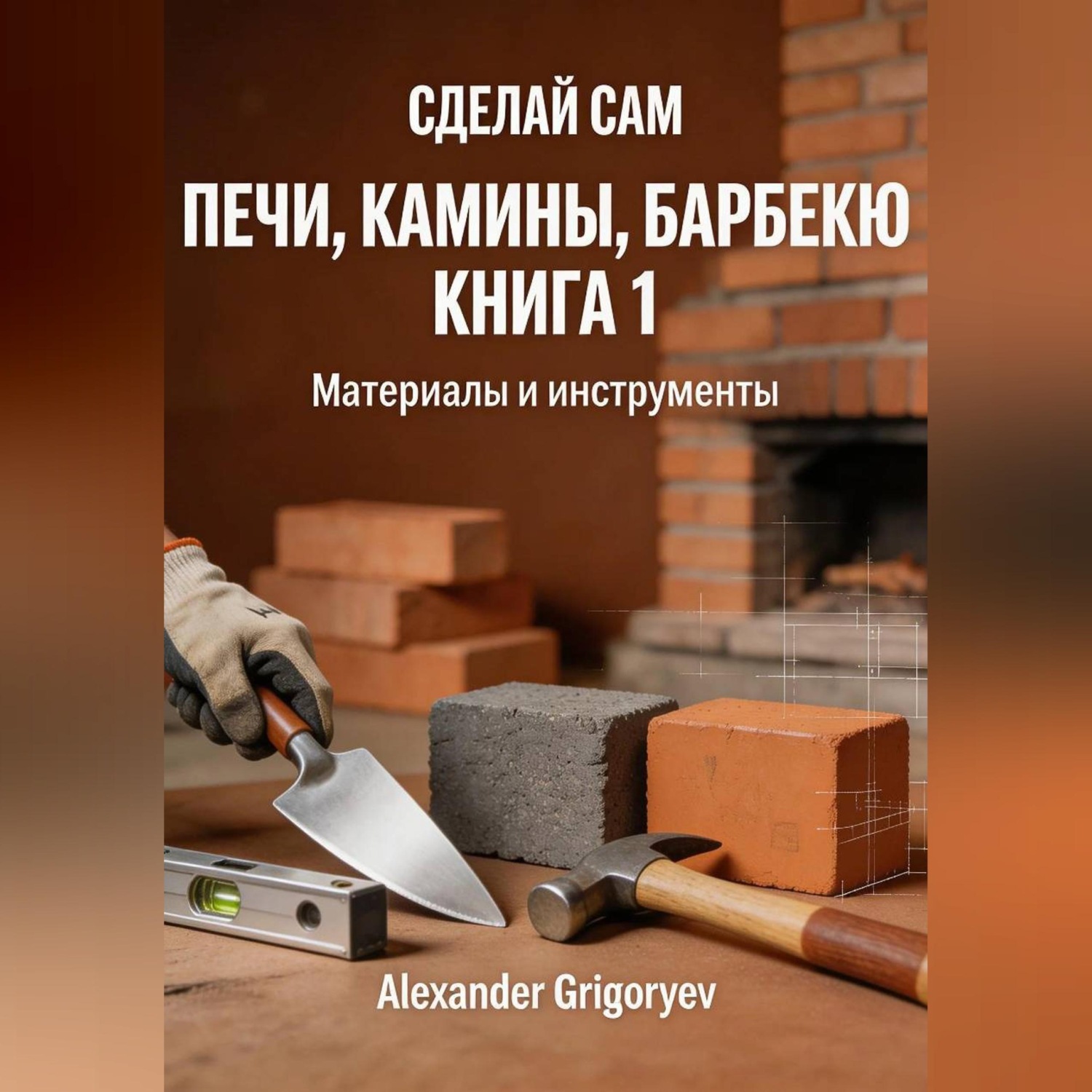 Обложка книги «Печи, камины, барбекю. Книга 1. Материалы и инструменты»
