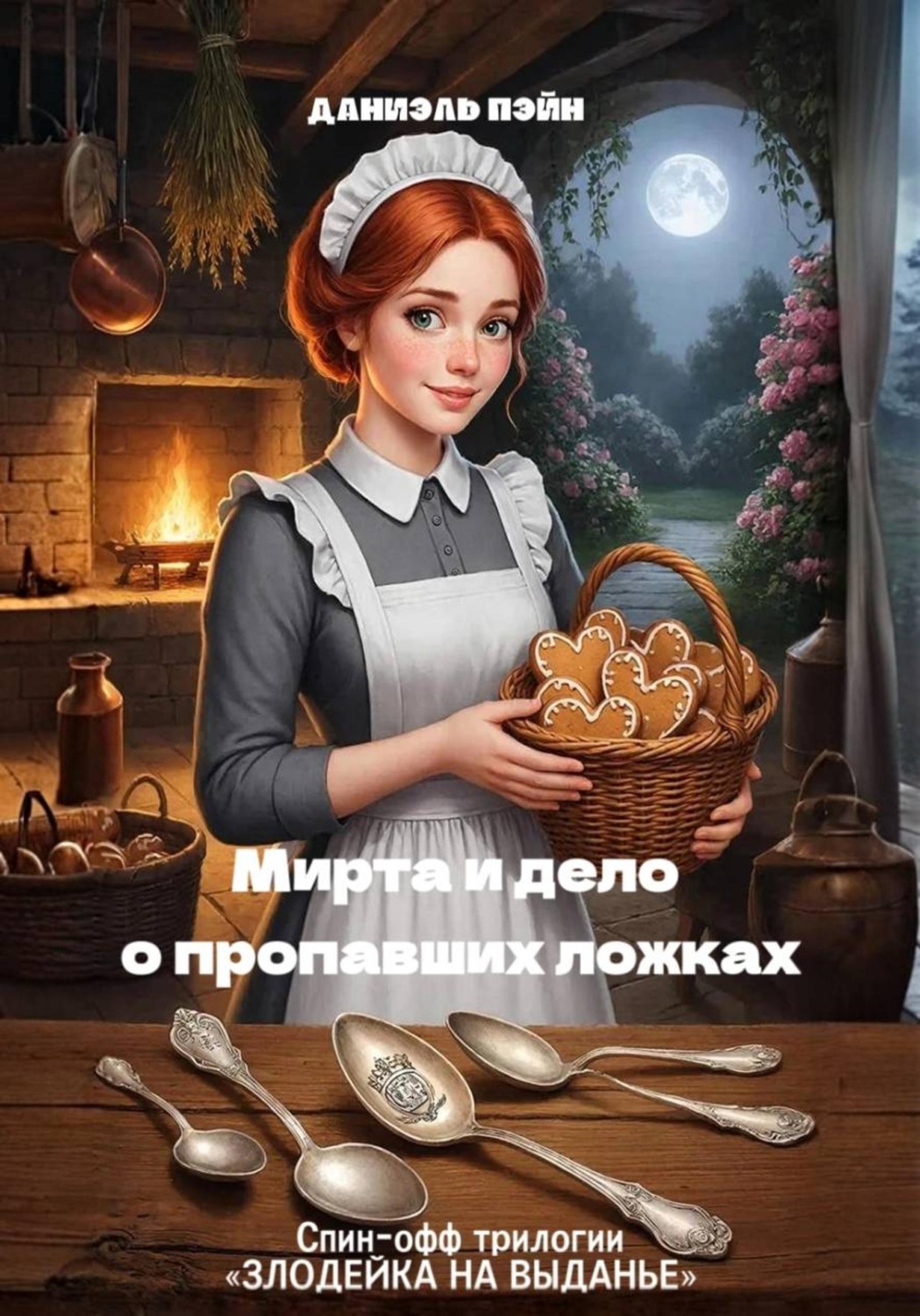 Обложка книги «Мирта и дело о пропавших ложках»