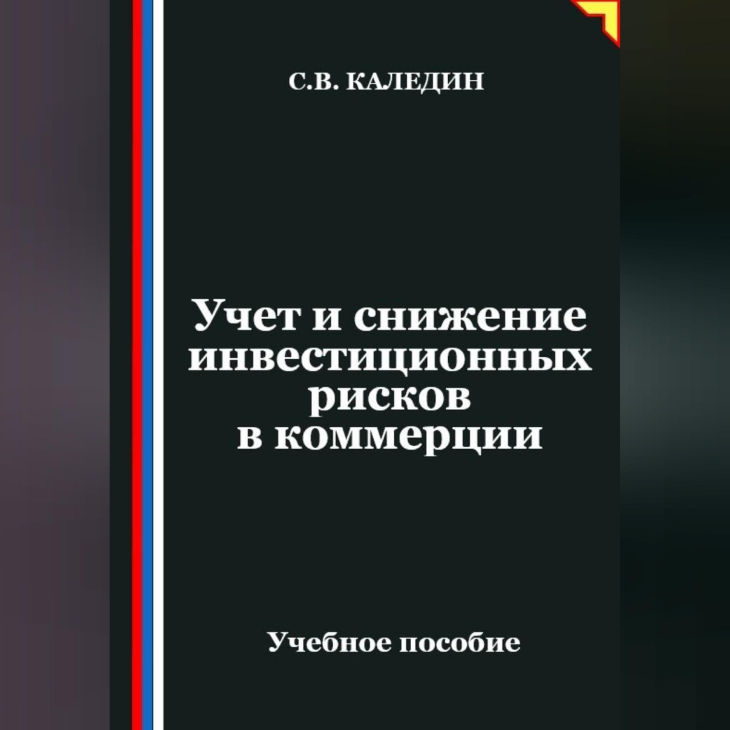 Обложка книги «Учет и снижение инвестиционных рисков в коммерции»