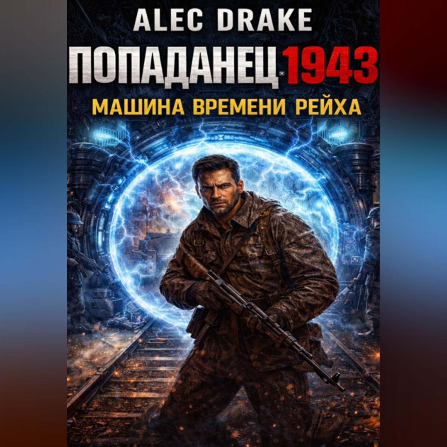 Обложка книги «Попаданец 1943. Машина времени рейха»