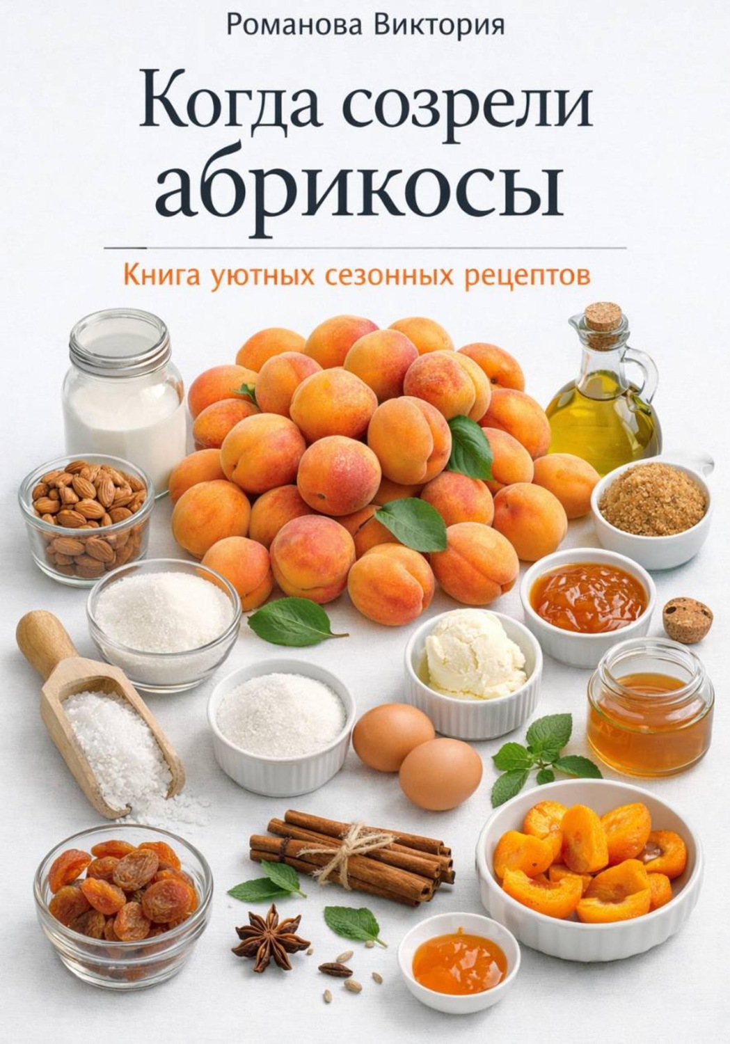 Обложка книги «Когда созрели абрикосы: книга уютных сезонных рецептов»