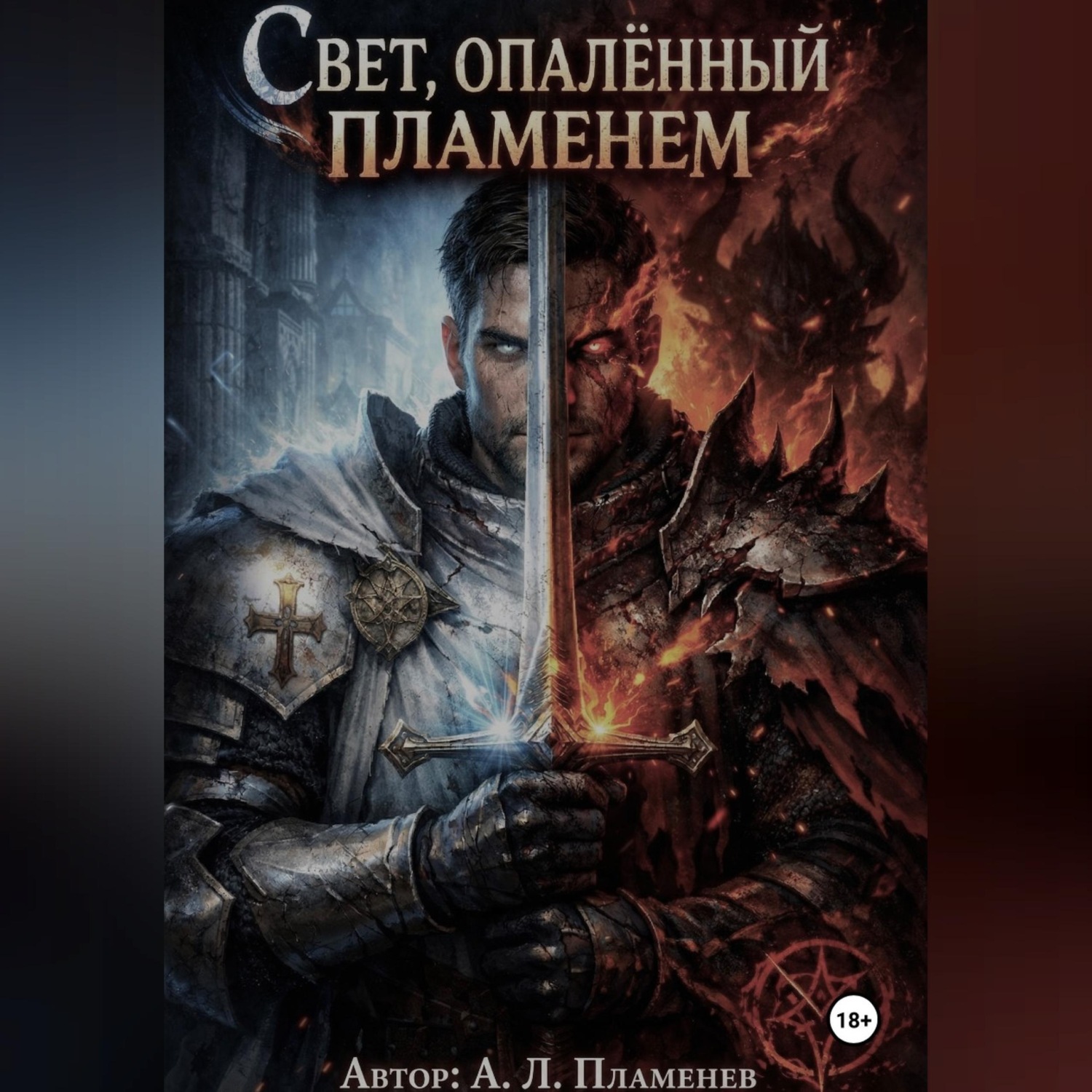 Обложка книги «Свет, опаленный пламенем»