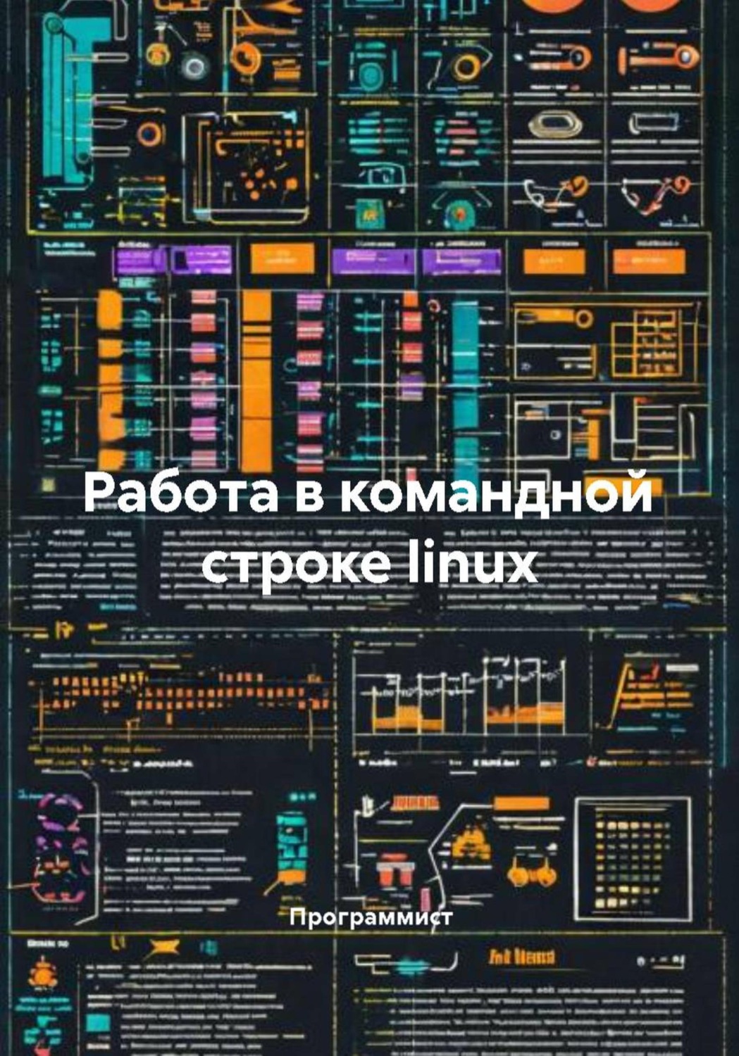 Обложка книги «Работа в командной строке linux»