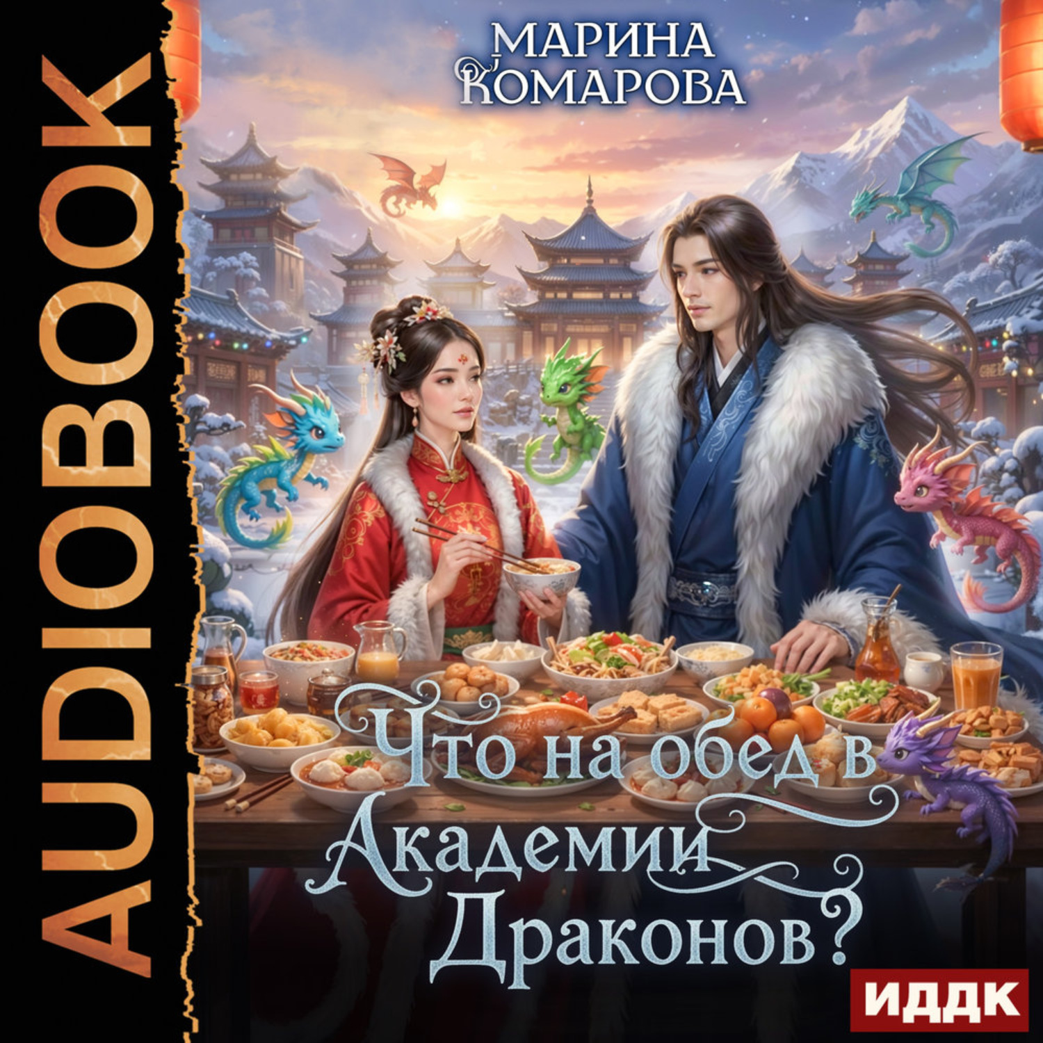 Обложка книги «Что на обед в академии драконов?»