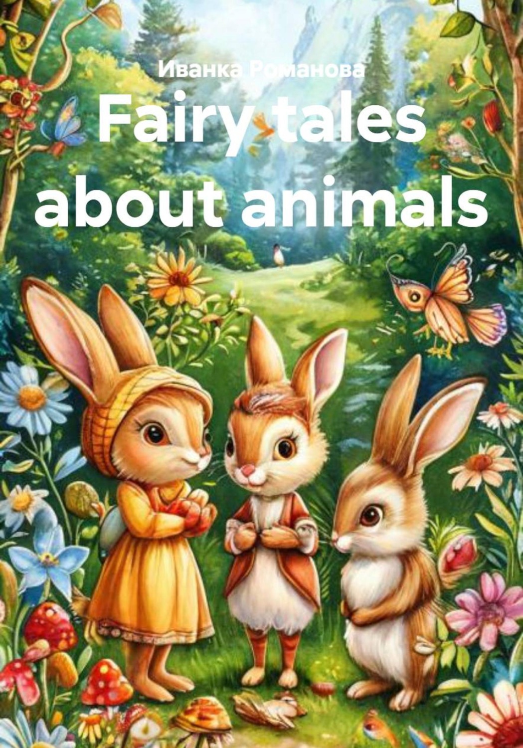 Обложка книги «Fairy tales about animals»