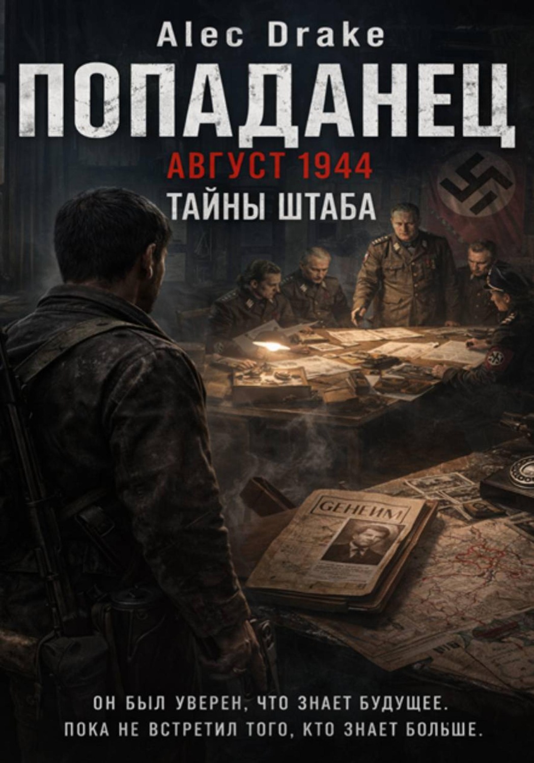 Обложка книги «Попаданец. Август 1944. Тайны штаба»