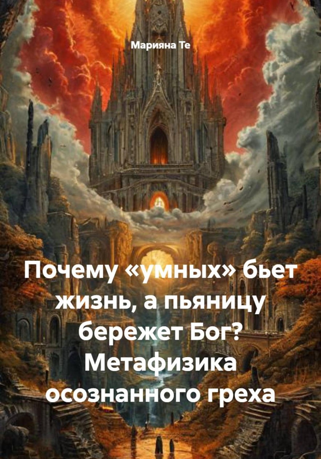 Обложка книги «Почему «умных» бьет жизнь, а пьяницу бережет Бог? Метафизика осознанного греха»