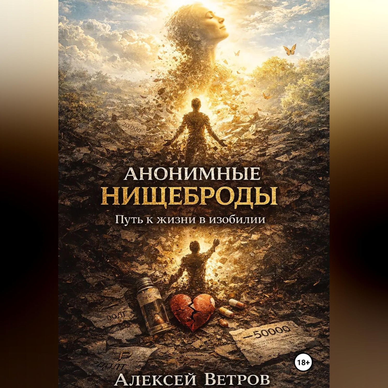 Обложка книги «Анонимные нищеброды. Путь к жизни в изобилии.»