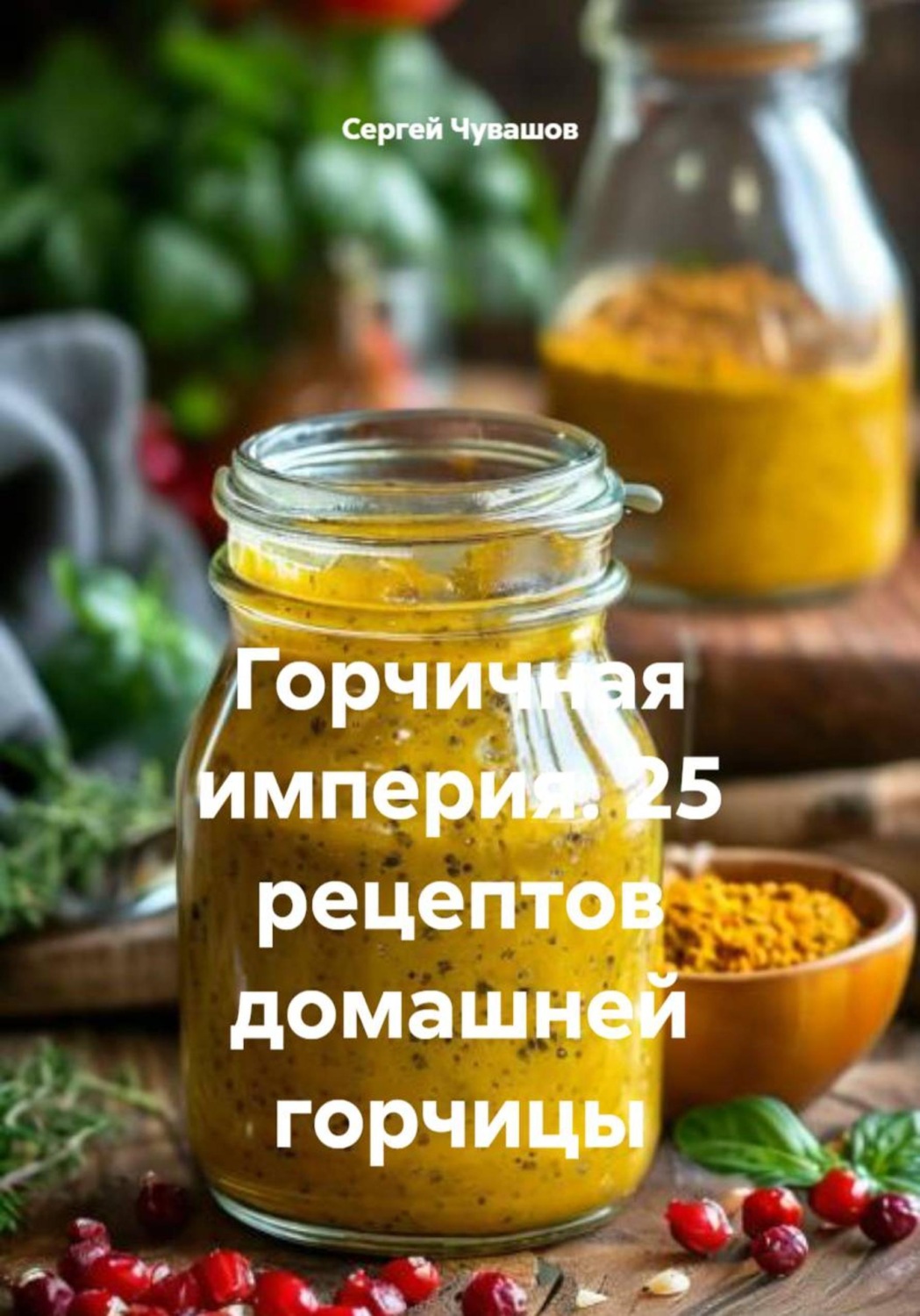 Обложка книги «Горчичная империя. 25 рецептов домашней горчицы»