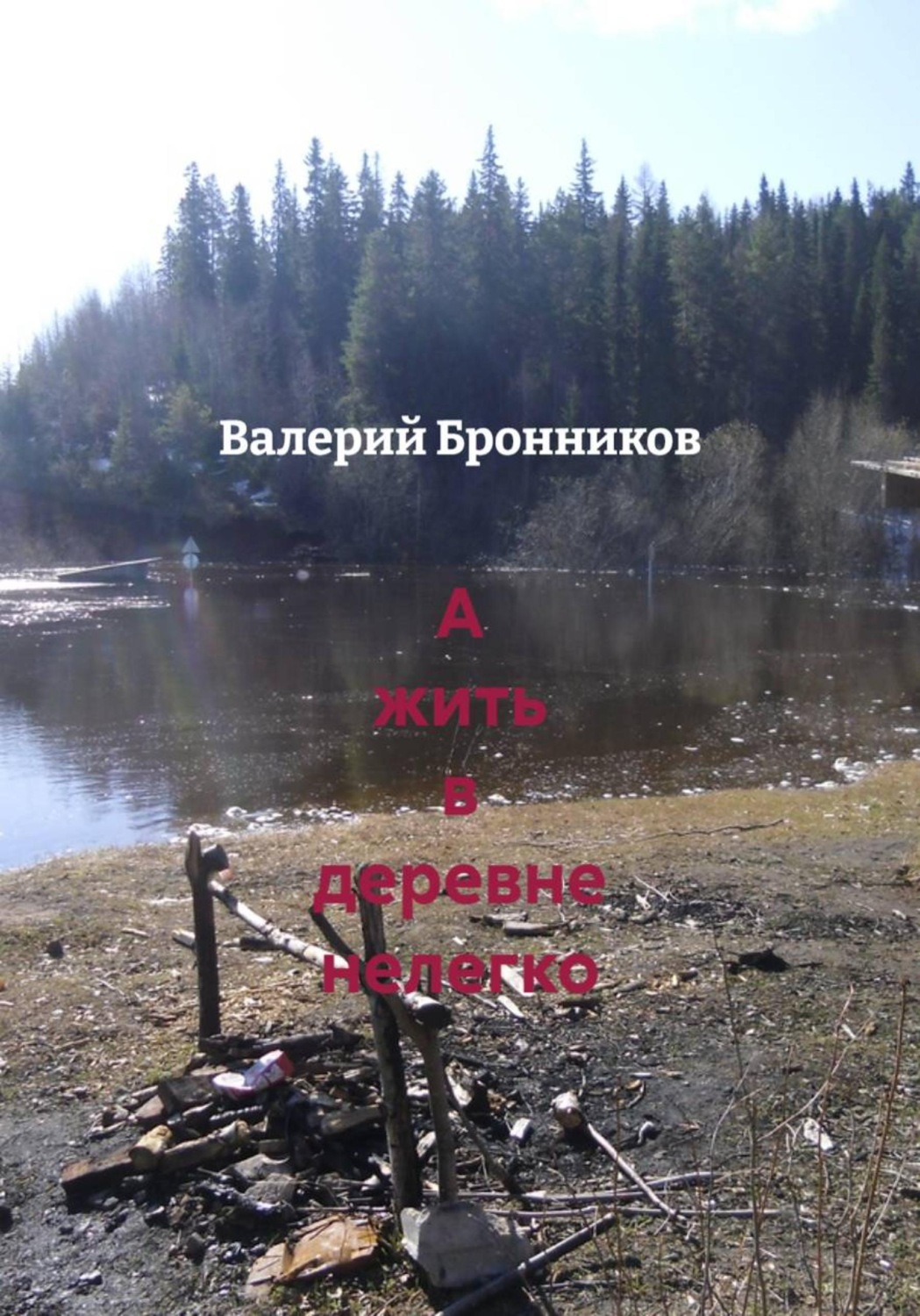 Обложка книги «А жить в деревне нелегко»